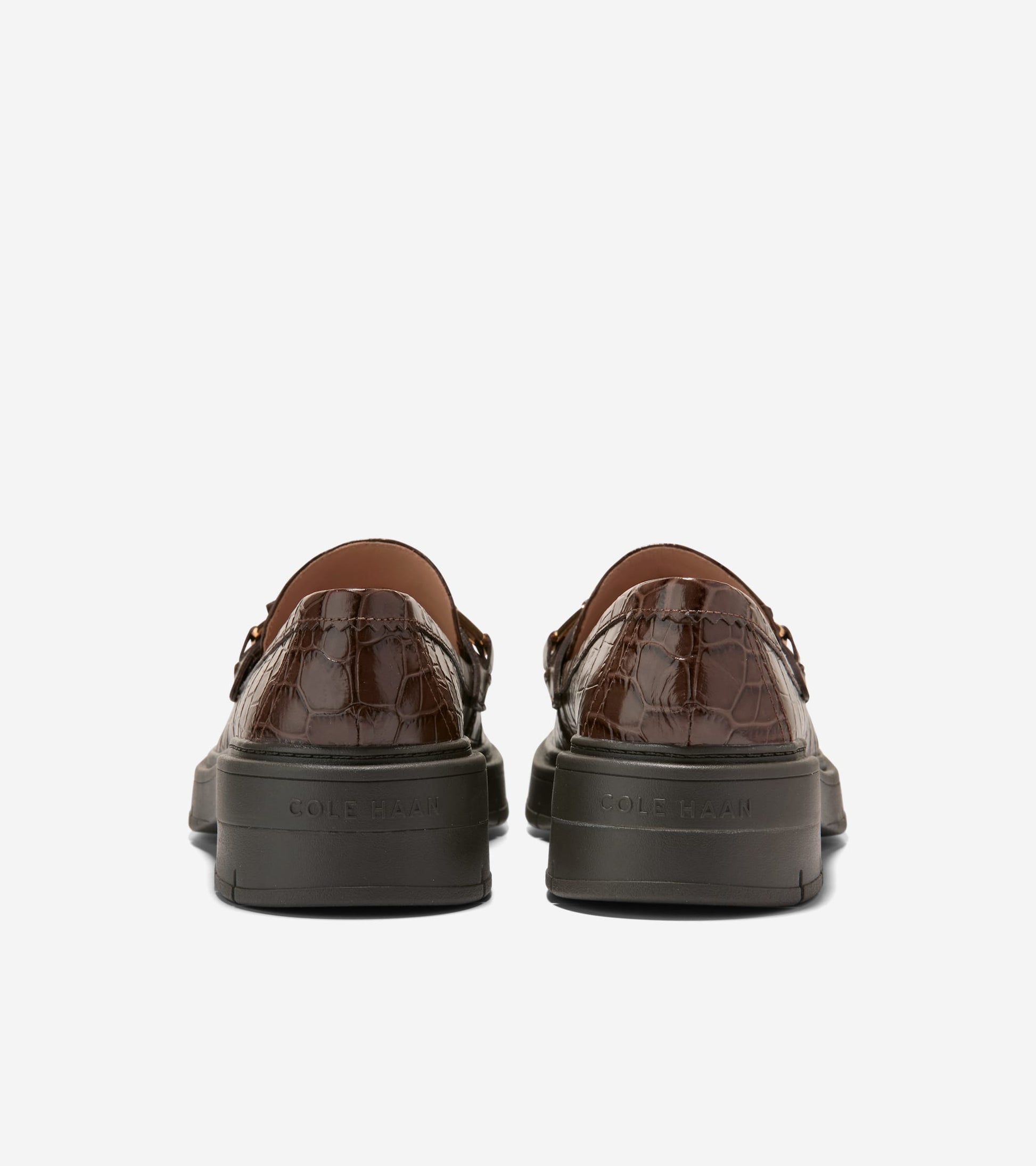 Women's Grand Flex Fenella Loafers-Fondue Fudge Croc Print