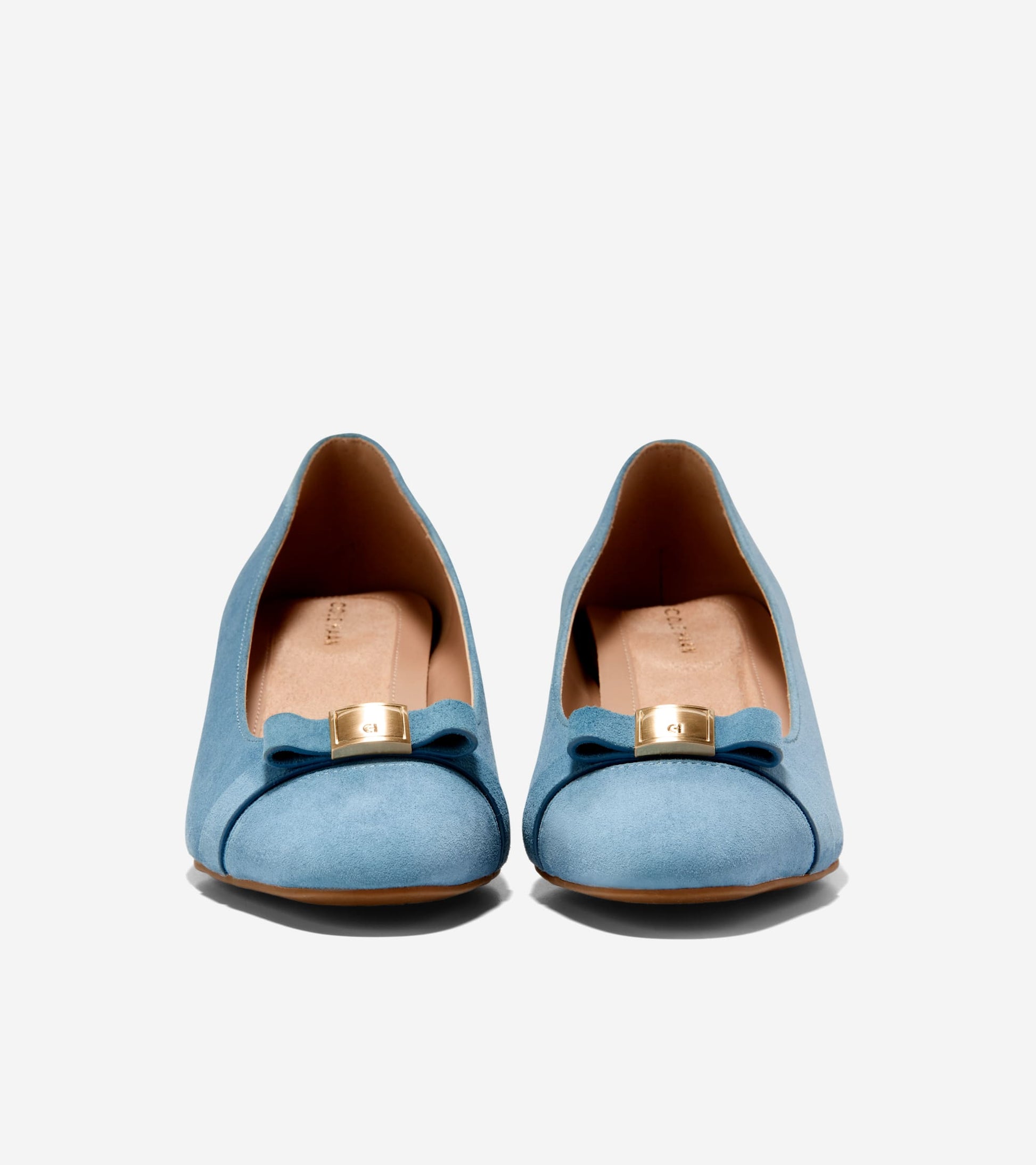 Women's Go-To Malta Bow Wedges-Provincial Blue
