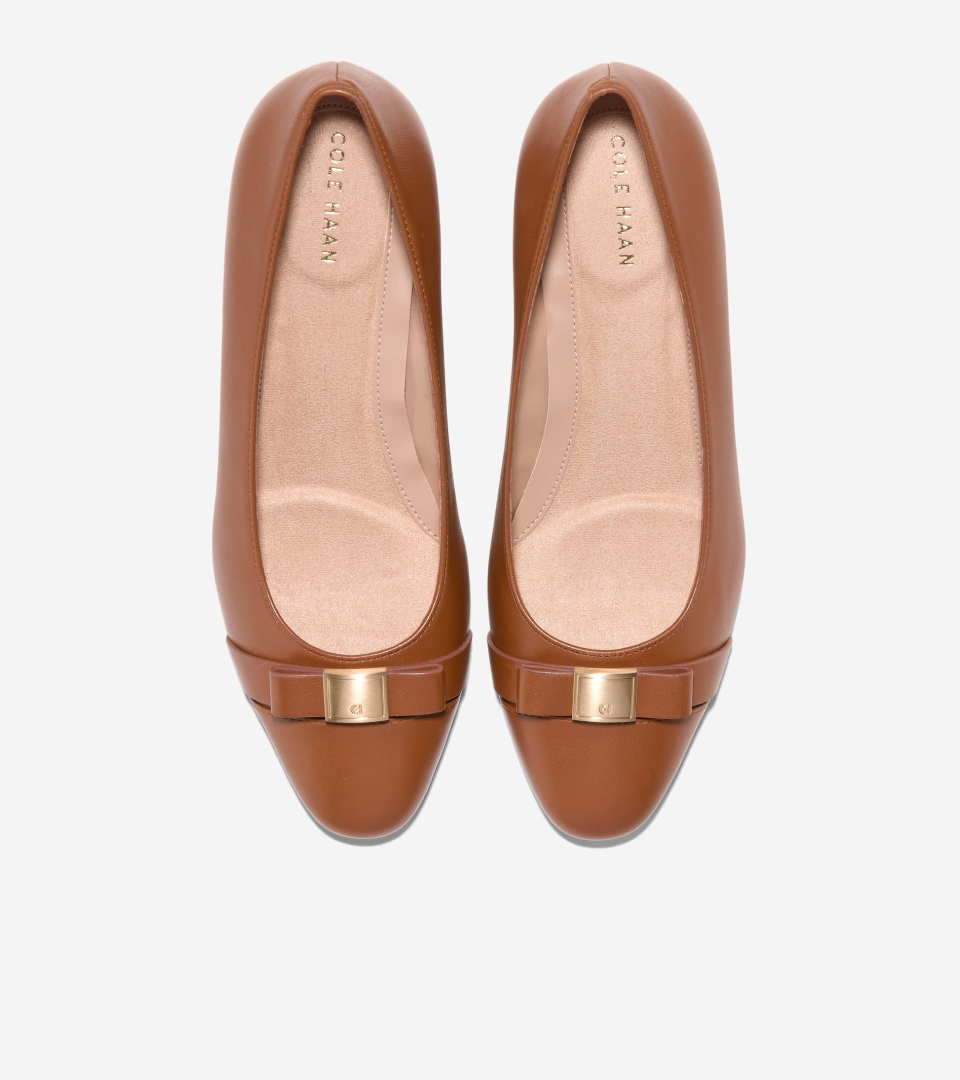 Women's Go-To Malta Bow Wedges-British Tan