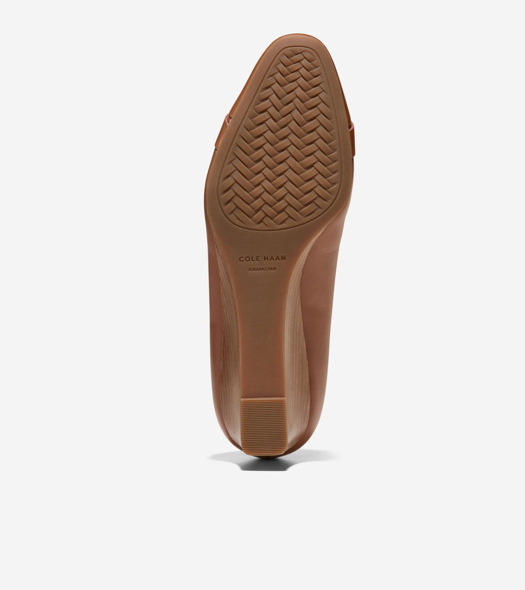 Women's Go-To Malta Bow Wedges-British Tan