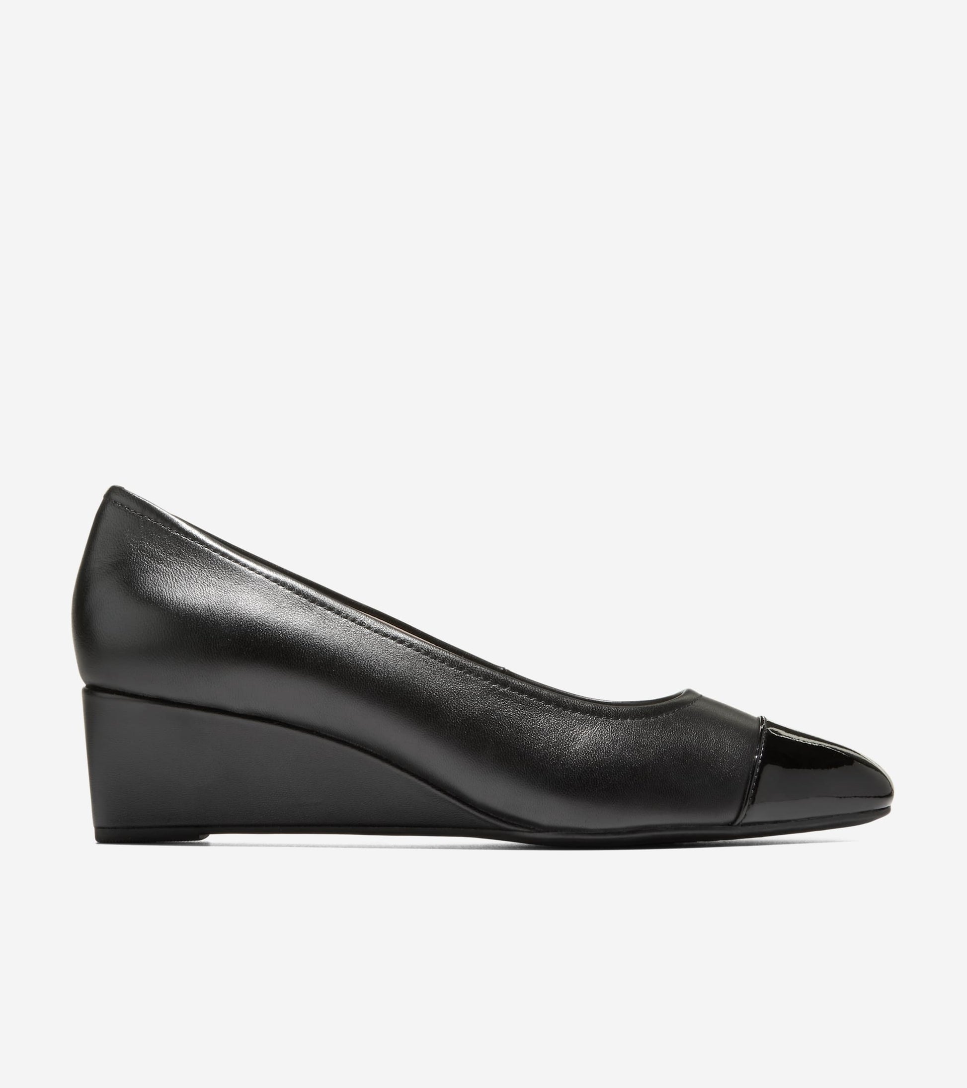 Women's Go-To Malta Wedges-Black Patent