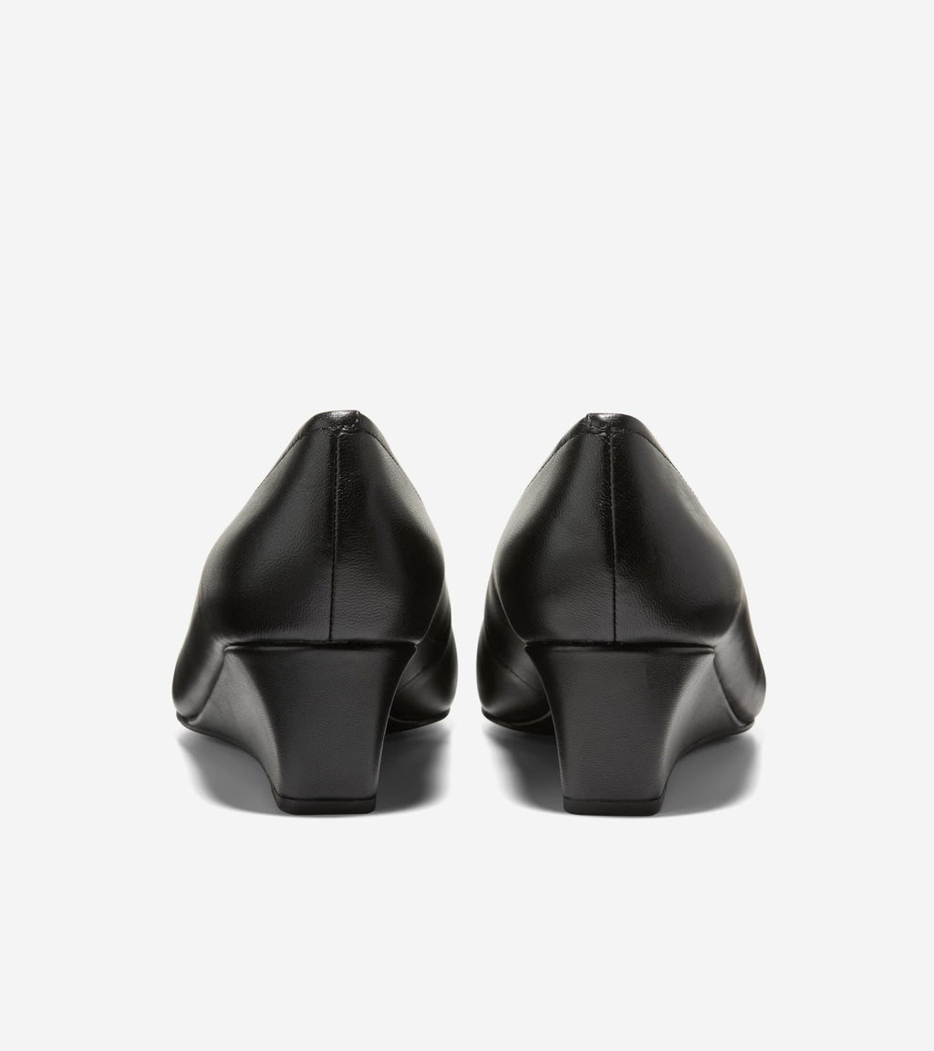 Women's Go-To Malta Wedges-Black Patent