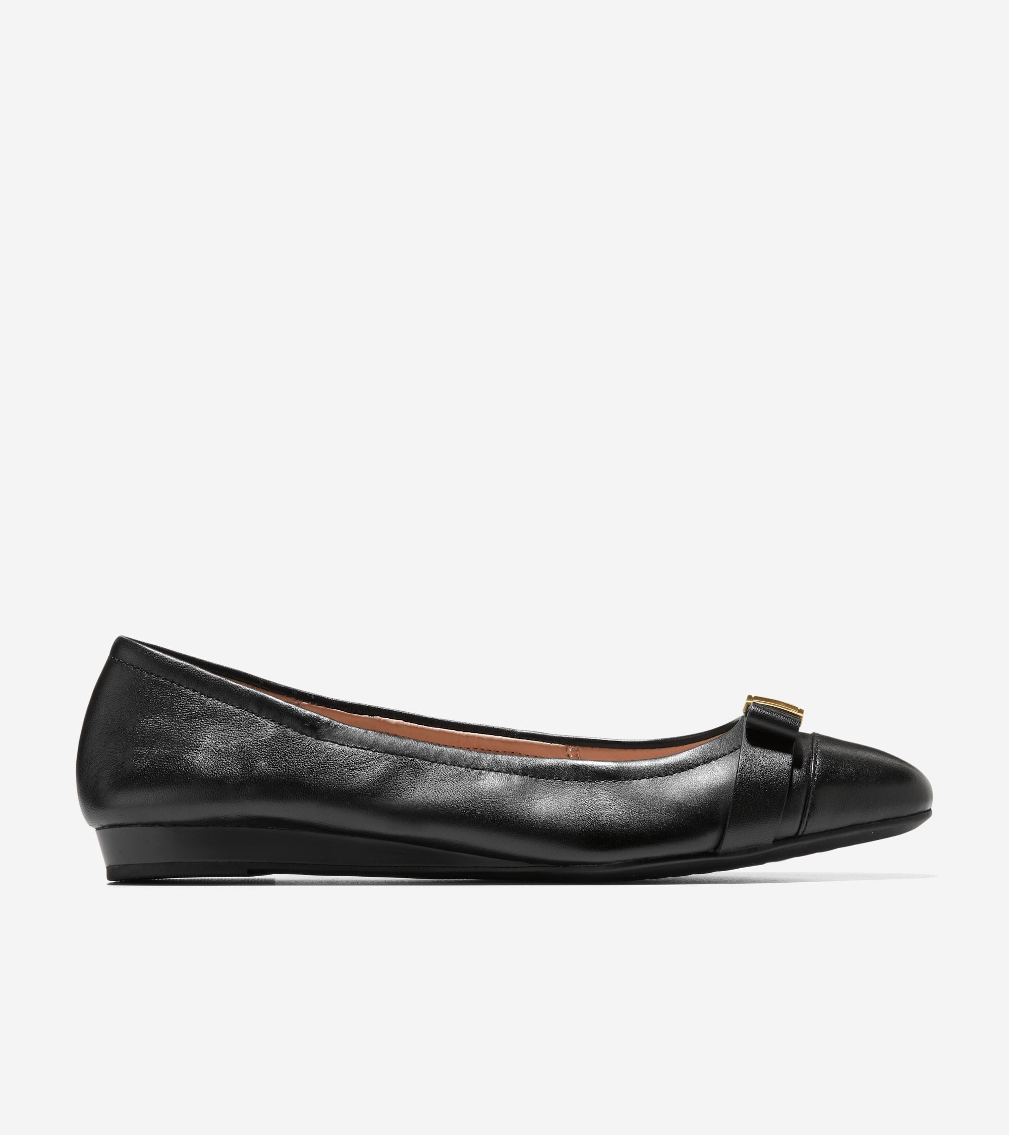 Women's Go-To Tova Bow Ballet Flats in Black | Cole Haan