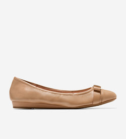 Women's Go-To Tova Bow Ballet Flats-Tuscan Sand
