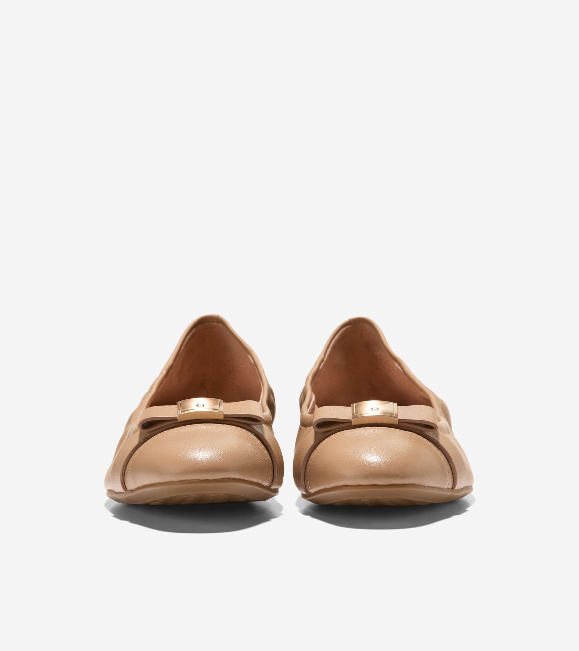 Women's Go-To Tova Bow Ballet Flats-Tuscan Sand