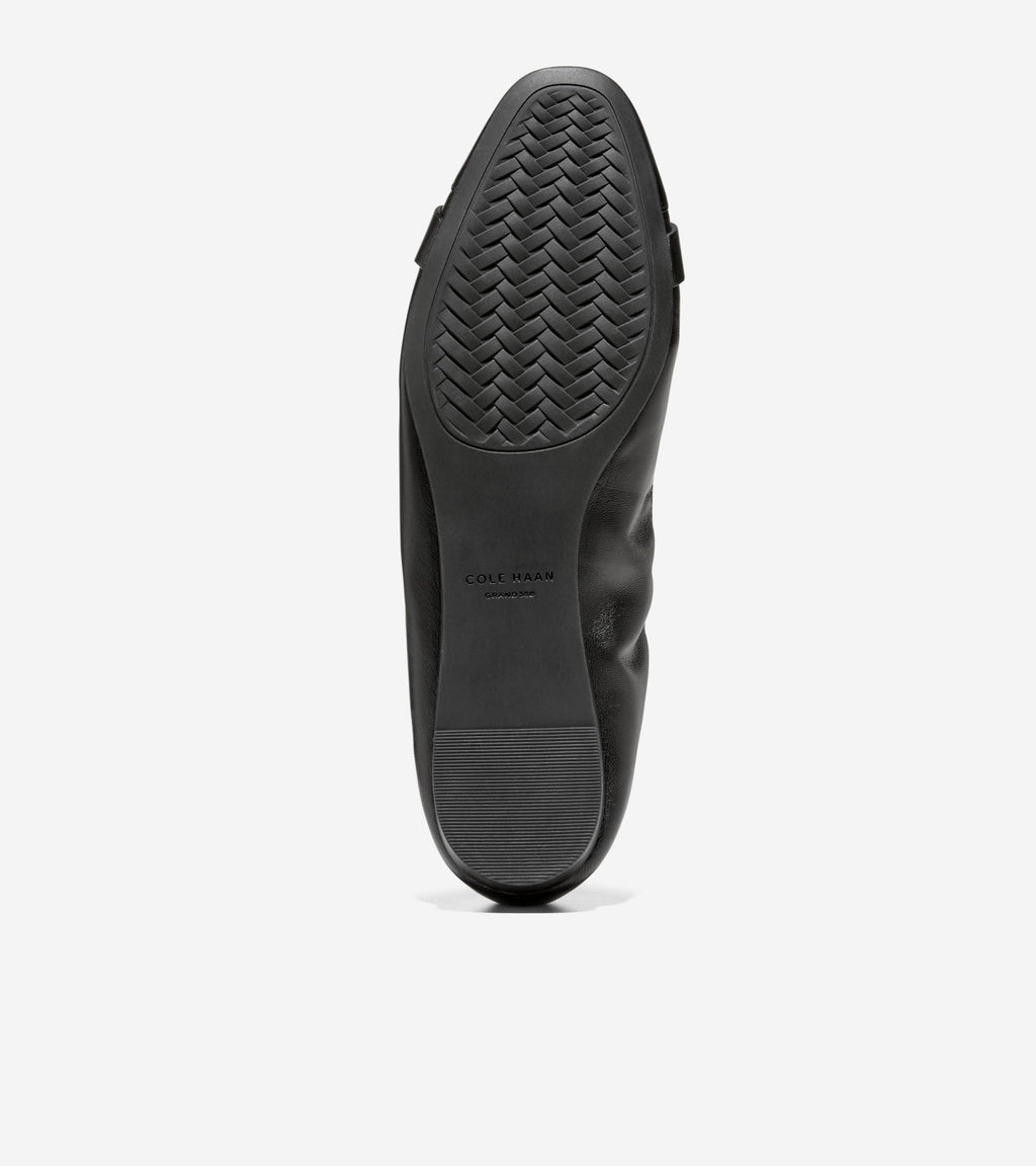 Women's Go-To Tova Bow Ballet Flats-Black