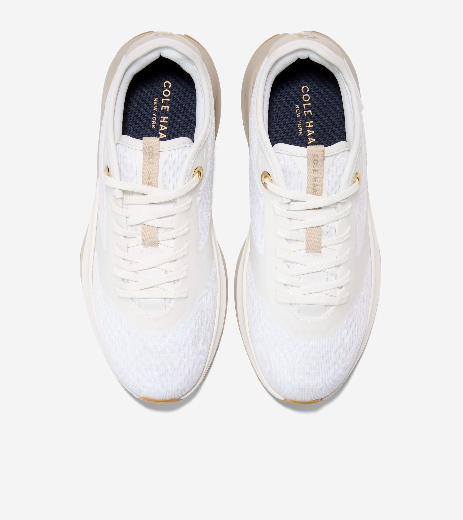 Women's GrandPrø All-Day City Running Sneakers-White-Ancient Scroll