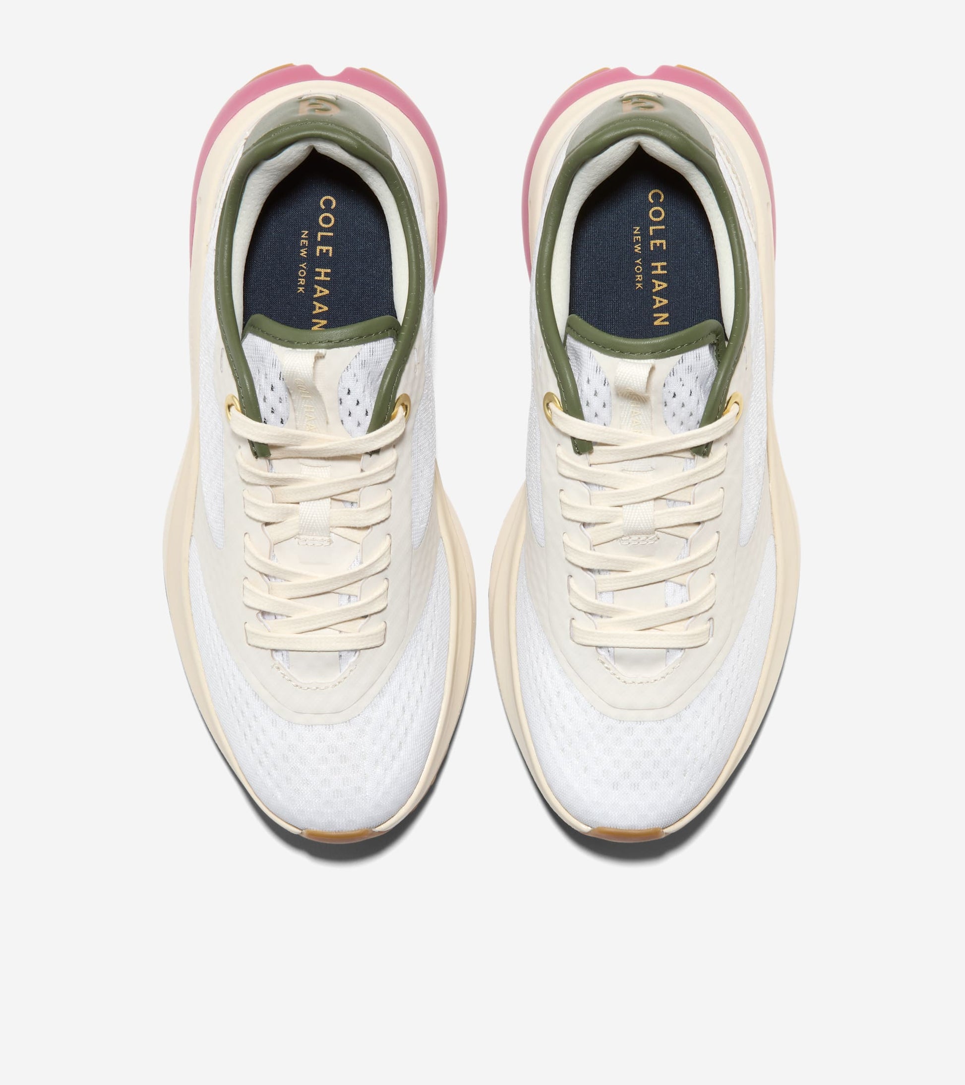 Women's GrandPrø All-Day City Running Sneakers-Ivory-White-Rose Wine-Chive