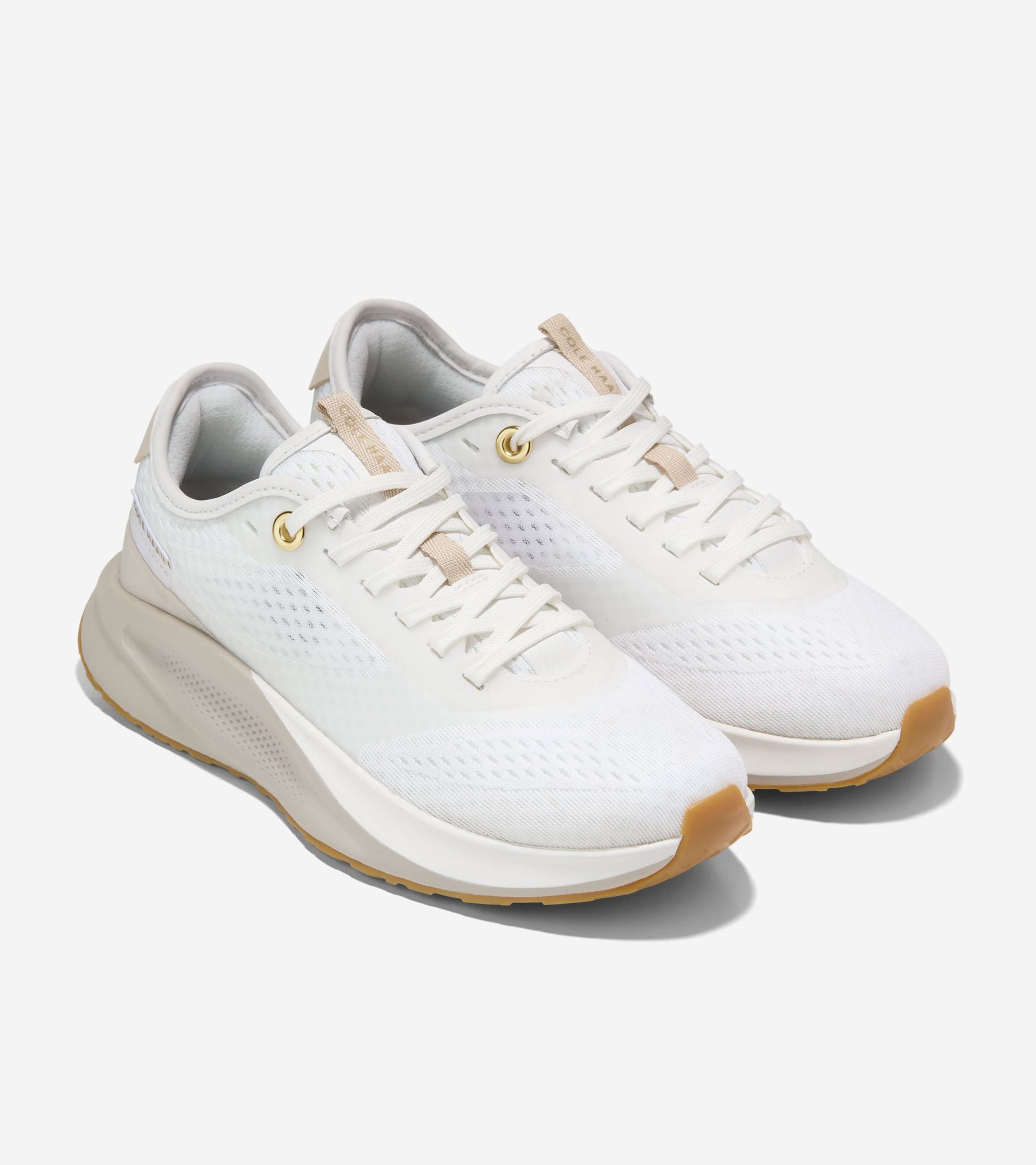 Women's GrandPrø All-Day City Running Sneakers-White-Ancient Scroll