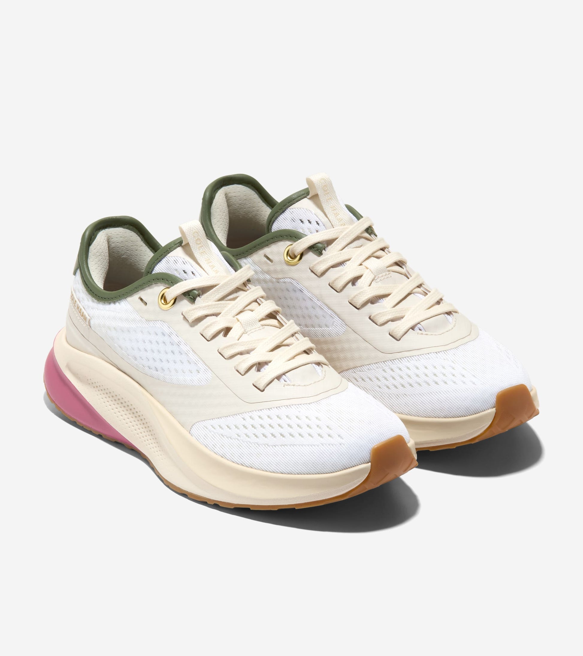 Women's GrandPrø All-Day City Running Sneakers-Ivory-White-Rose Wine-Chive