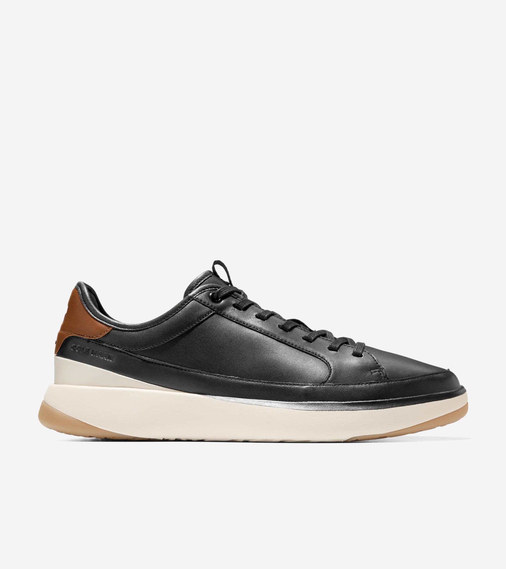 Men's GrandPrø All-Day Court Sneakers-Black-British Tan-Ivory