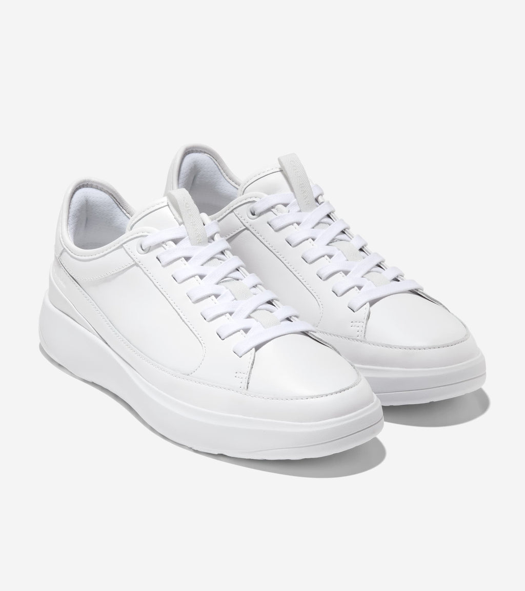 Men's GrandPrø All-Day Court Sneakers-Optic White