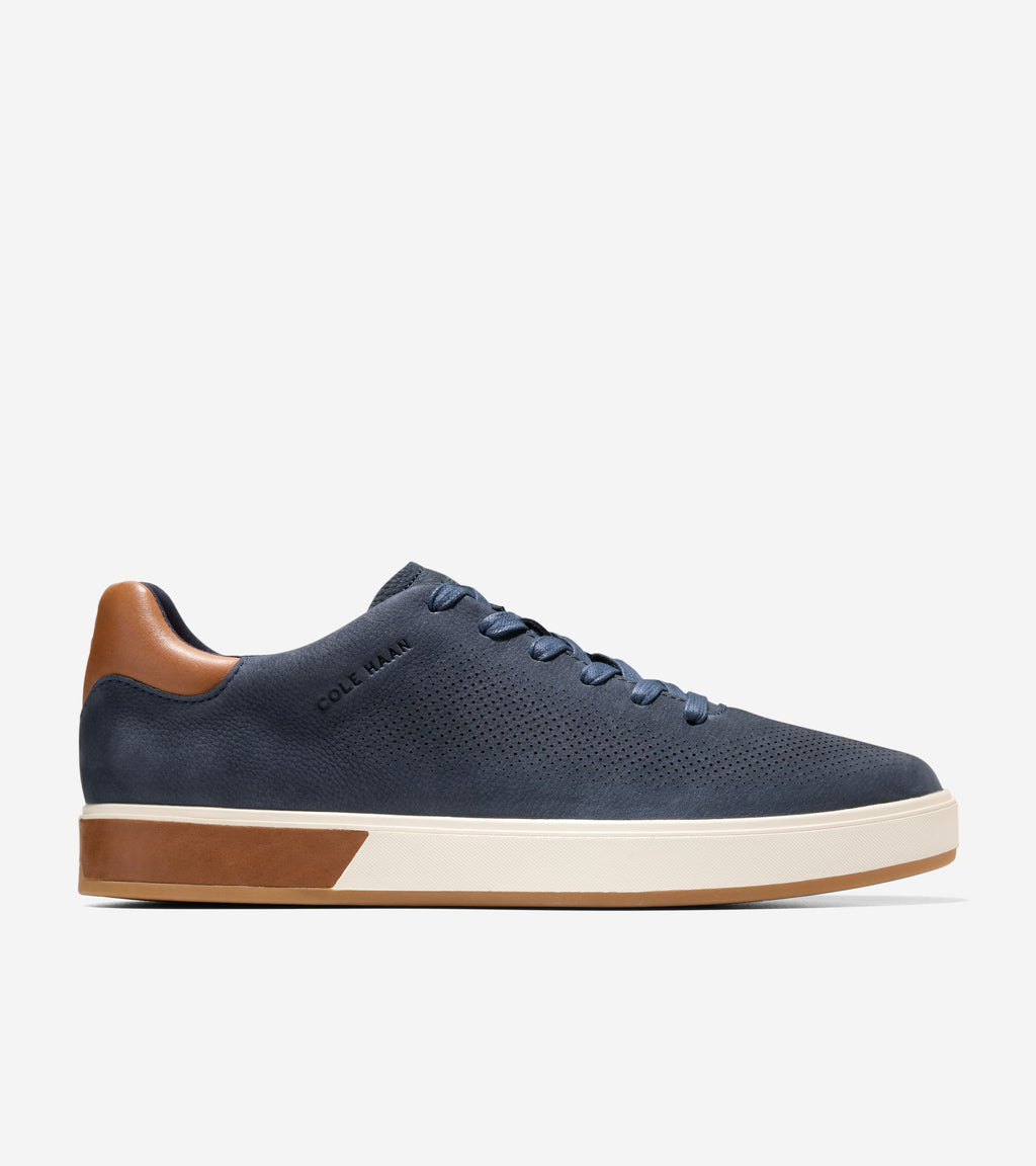 Men's GrandPrø Angleace Sneakers-Navy Blazer-British Tan-Gum