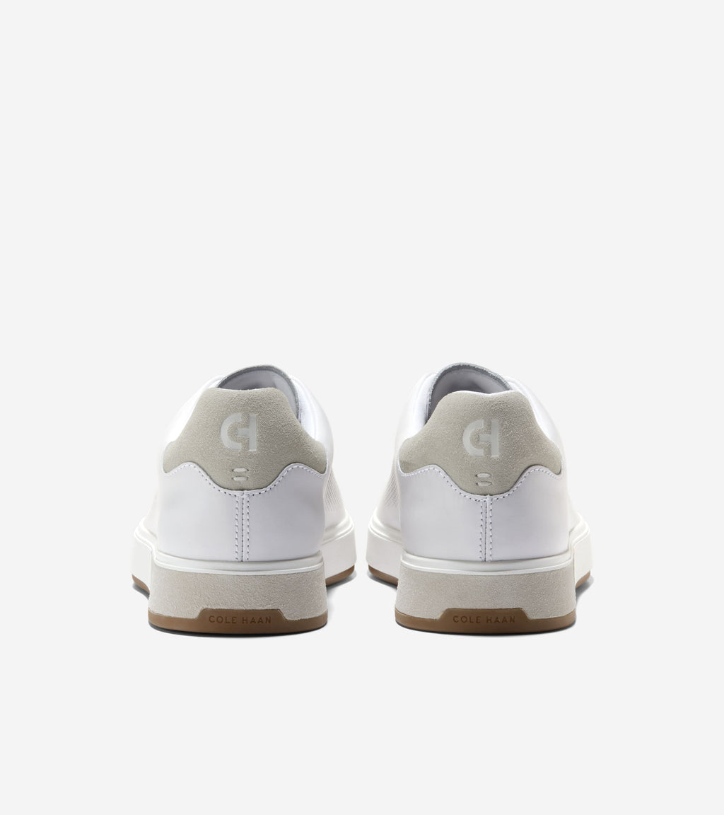 Men's GrandPrø Angleace Sneakers-Optic White-Silver Birch