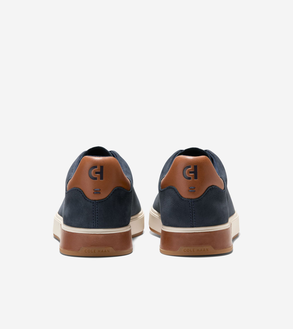 Men's GrandPrø Angleace Sneakers-Navy Blazer-British Tan-Gum