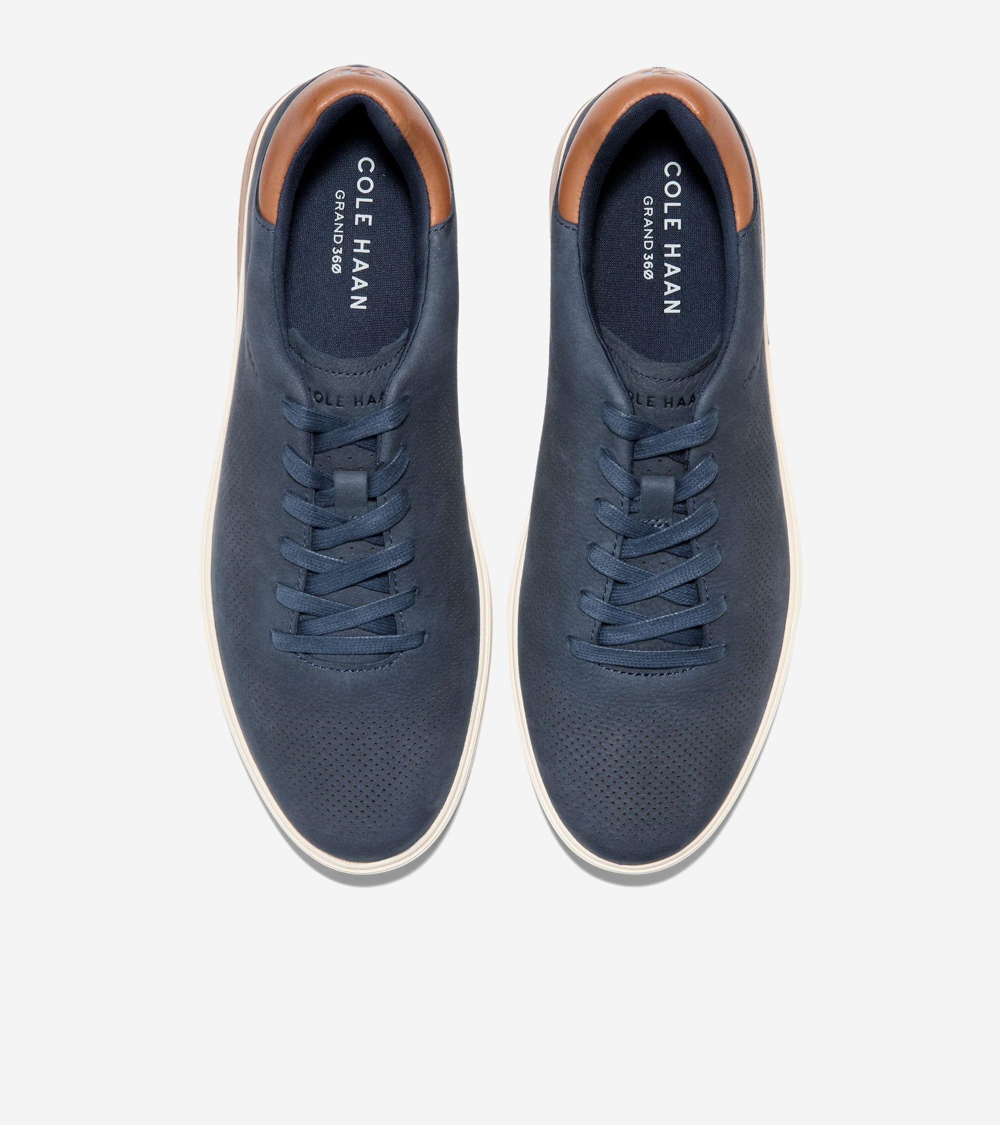 Men's GrandPrø Angleace Sneakers-Navy Blazer-British Tan-Gum