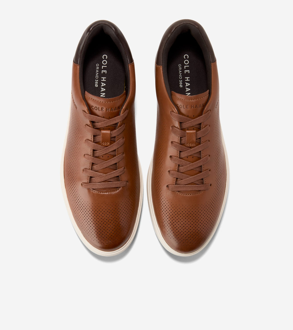Men's GrandPrø Angleace Sneakers-British Tan-Chocolate-Ivory
