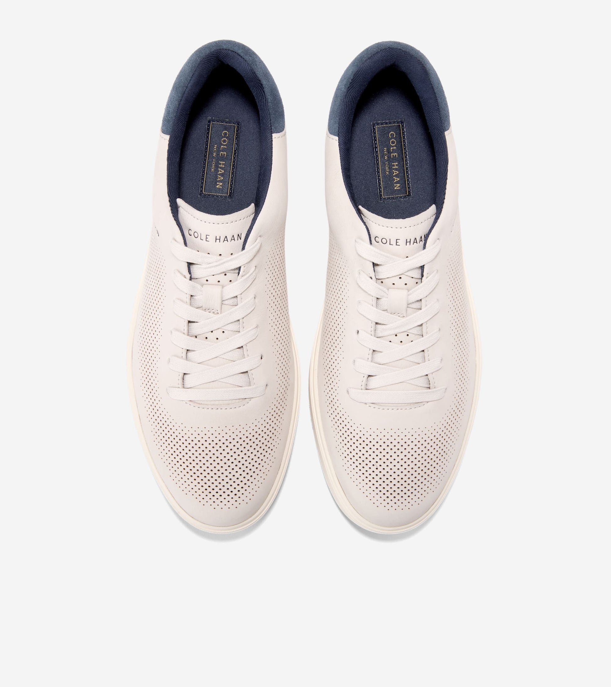 Men's GrandPrø Angleace Sneakers-Pumice Stone-Navy Blazer-Ivory