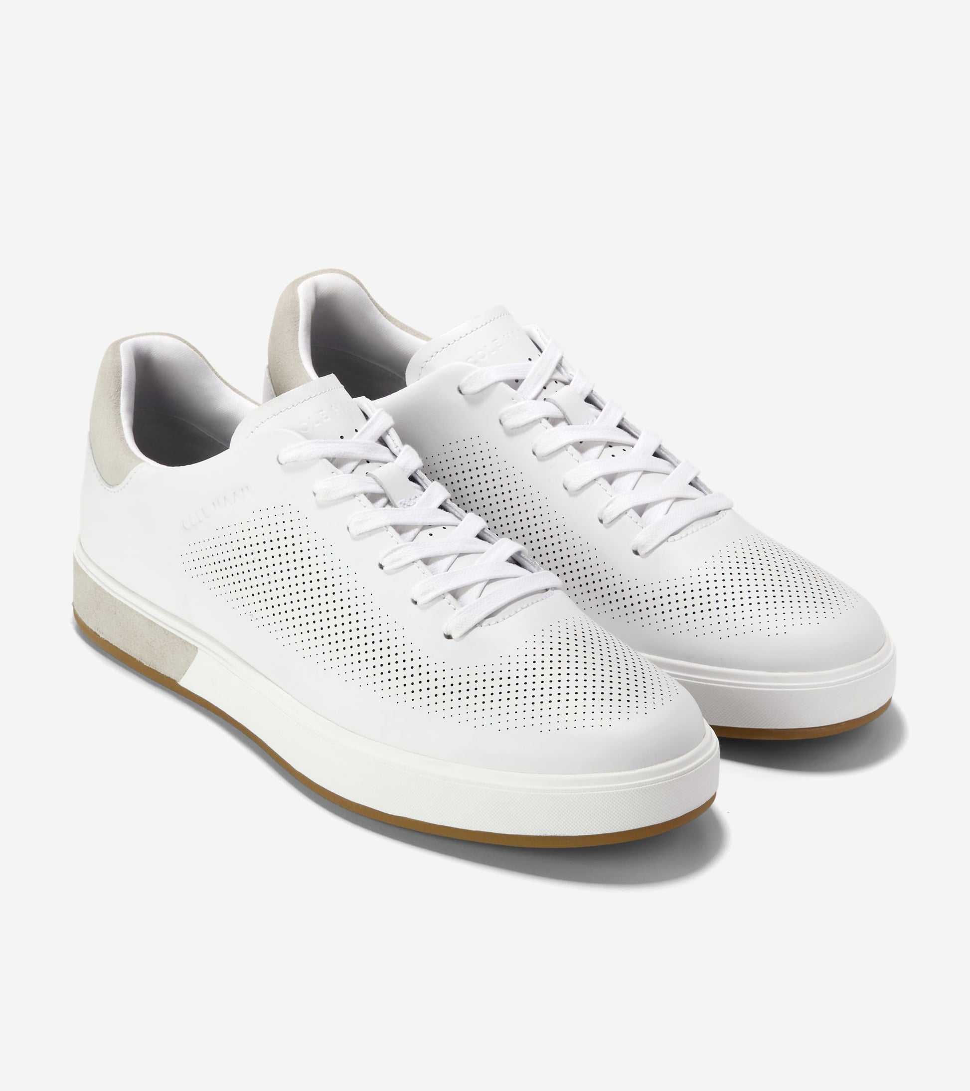 Men's GrandPrø Angleace Sneakers-Optic White-Silver Birch