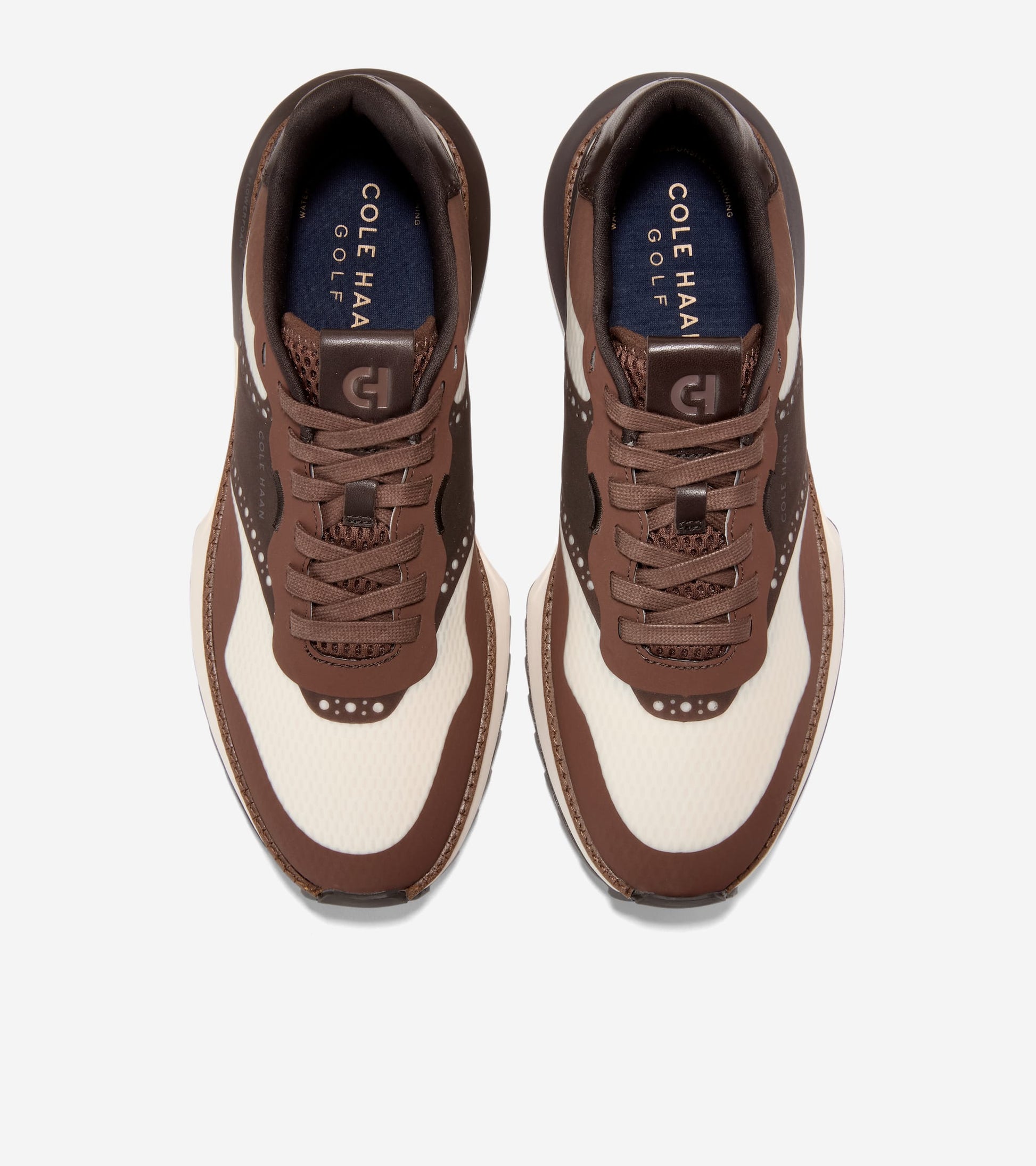 Men's GrandPrø Ashland Golf Shoes-Ivory-Madeira