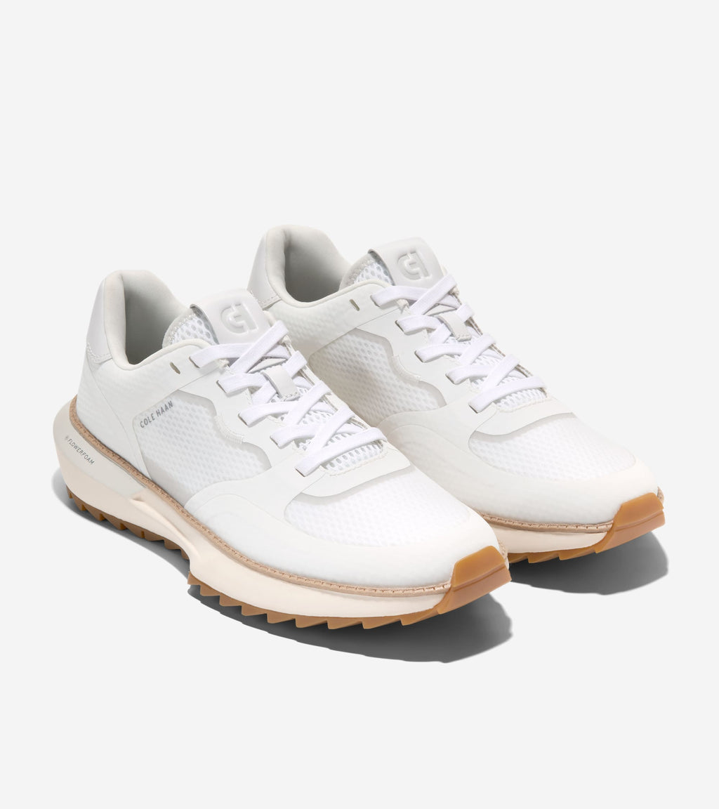 Men's Grandprø Ashland II Golf Shoes-Optic White-Glacier Gray-Ivory