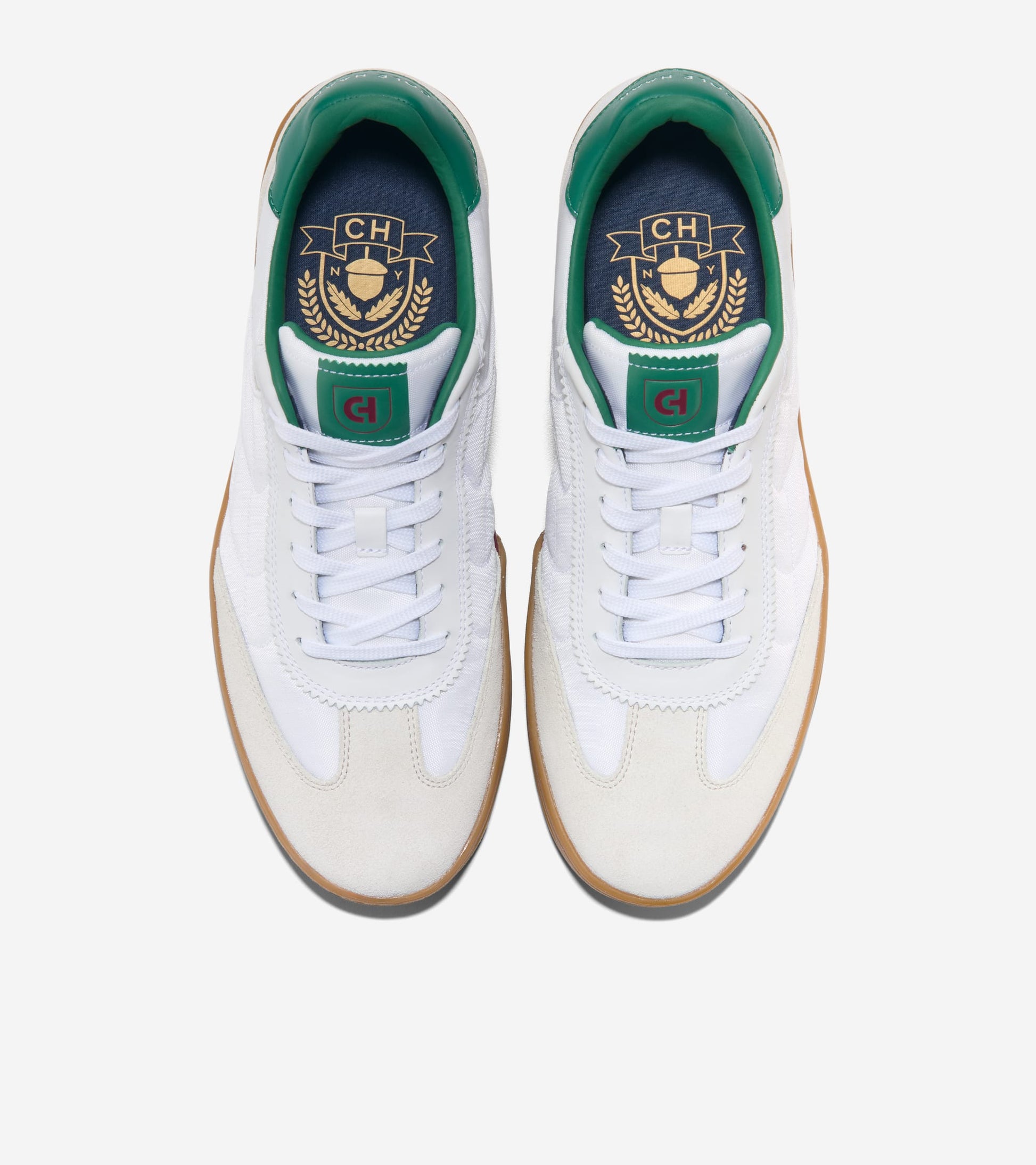 Men's GrandPrø Breakaway TXT Sneakers-White-Green Jacket-Gum