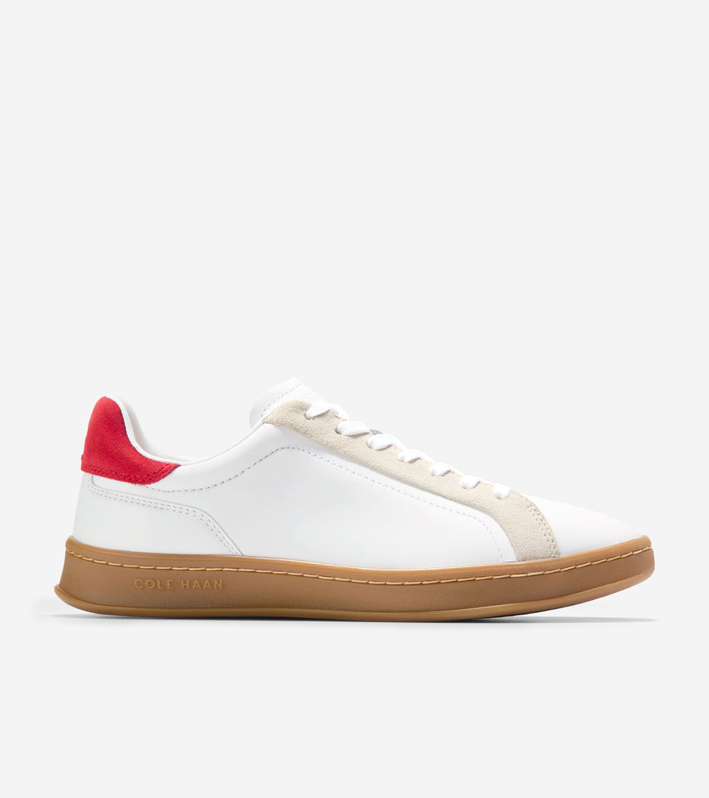 Women's GrandPrø Breakaway Lace-To-Toe Sneakers-White-Silver Birch-Salsa