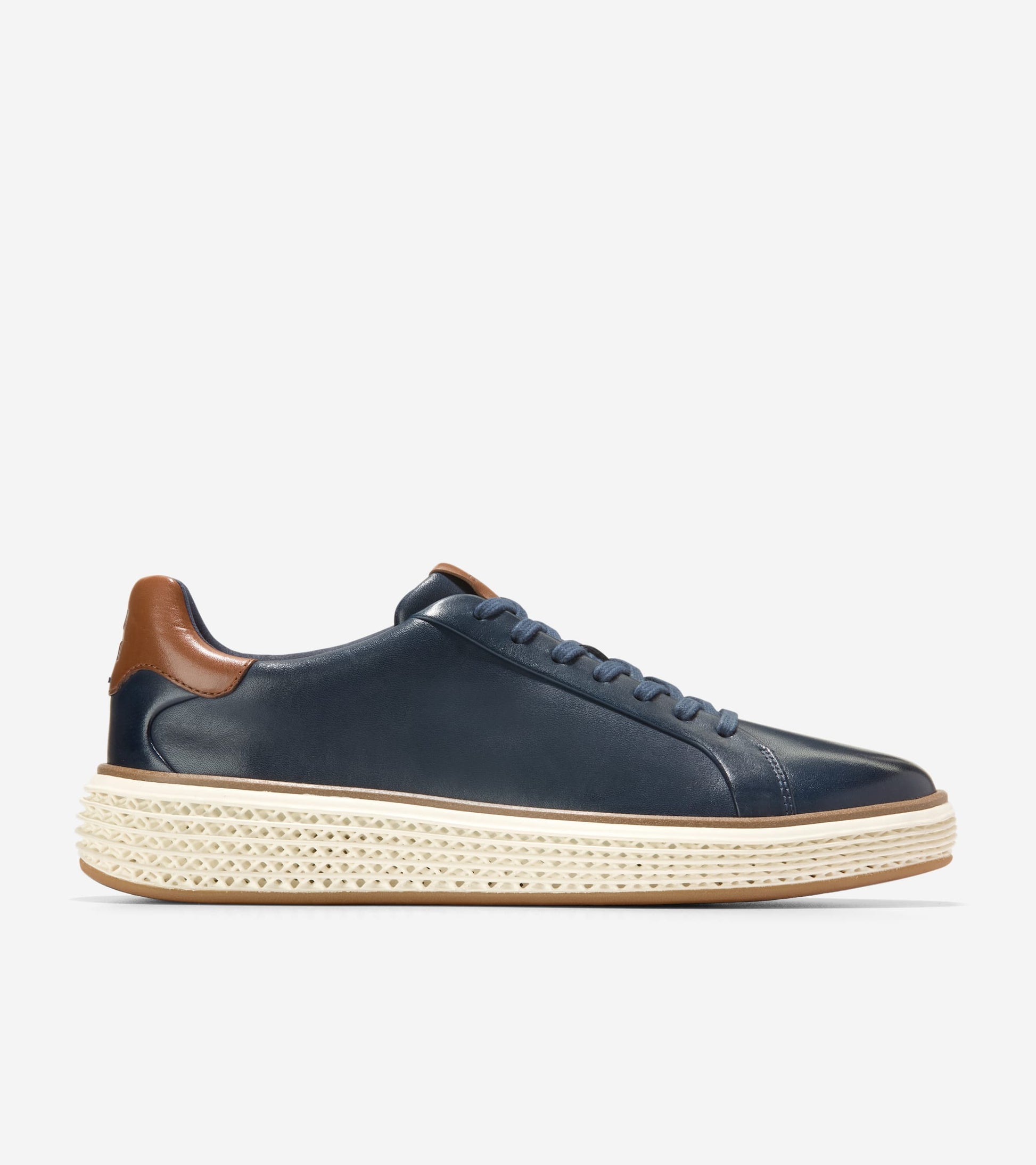 Men's GrandPrø Court SkyWeave™ Sneakers-Navy Blazer-British Tan-Ivory