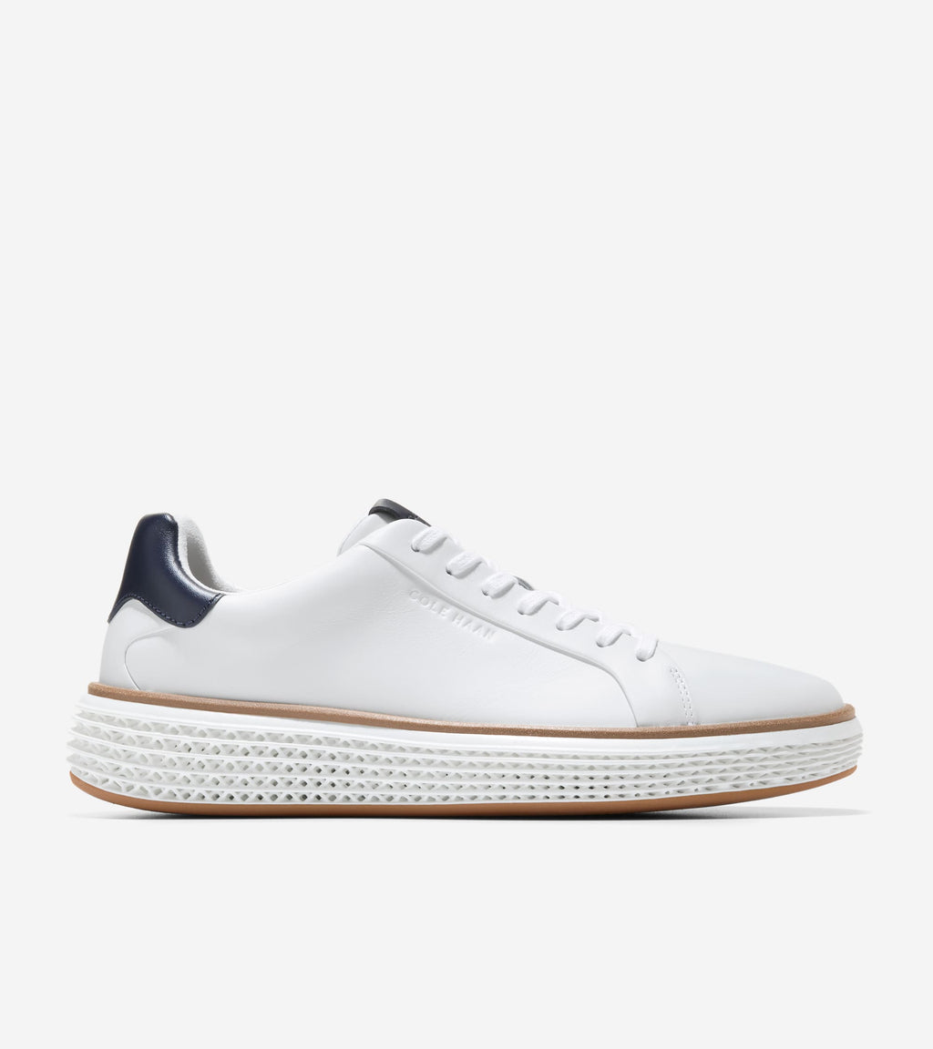 Men's GrandPrø Court SkyWeave™ Sneakers-Optic White-Midnight Moon