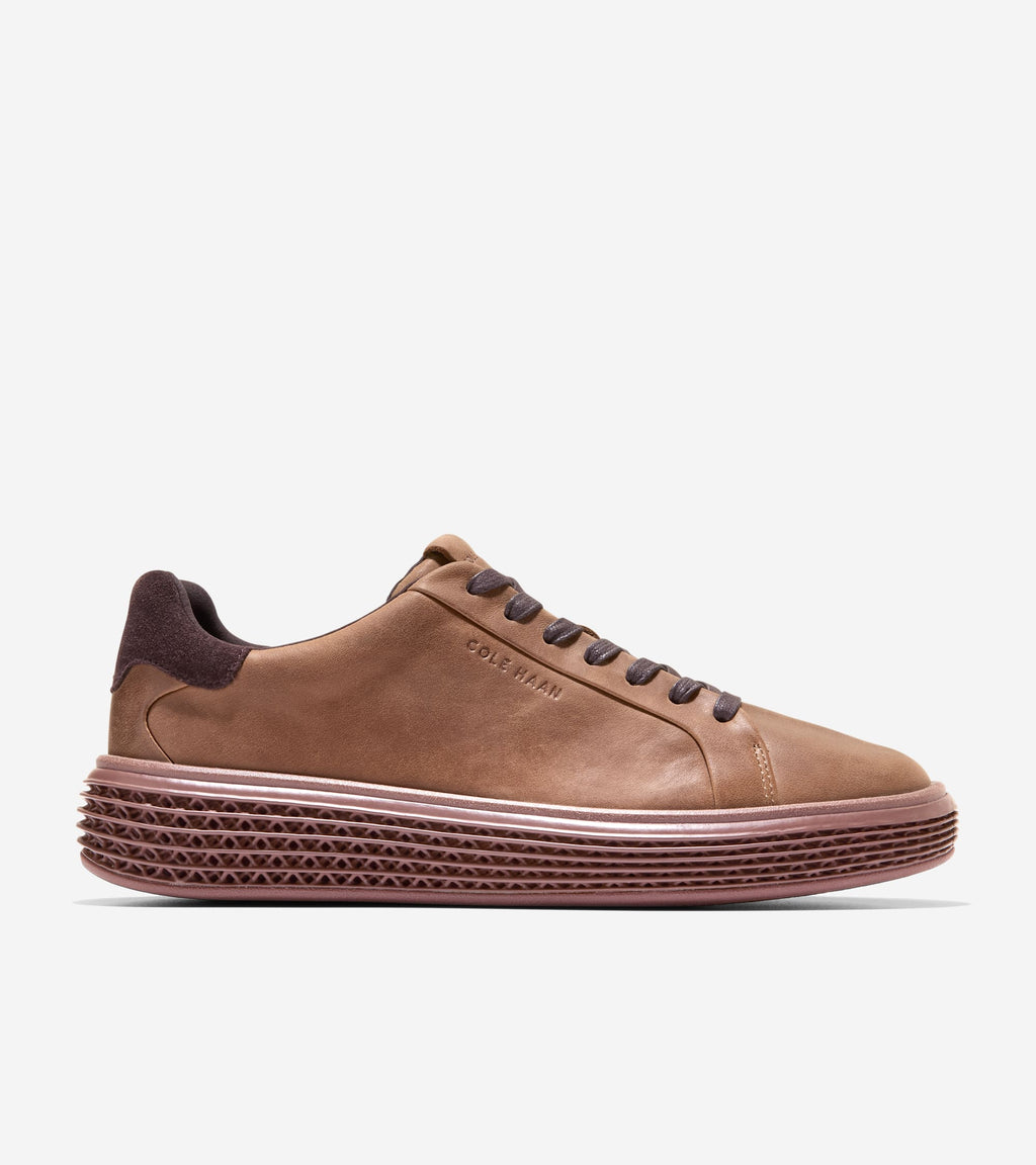 Men's GrandPrø SkyWeave™ Court Sneakers-Dark Chocolate-Spiced Brown