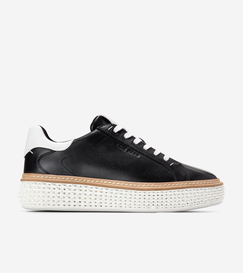 Women's GrandPrø Court SkyWeave™ Sneakers-Black-White
