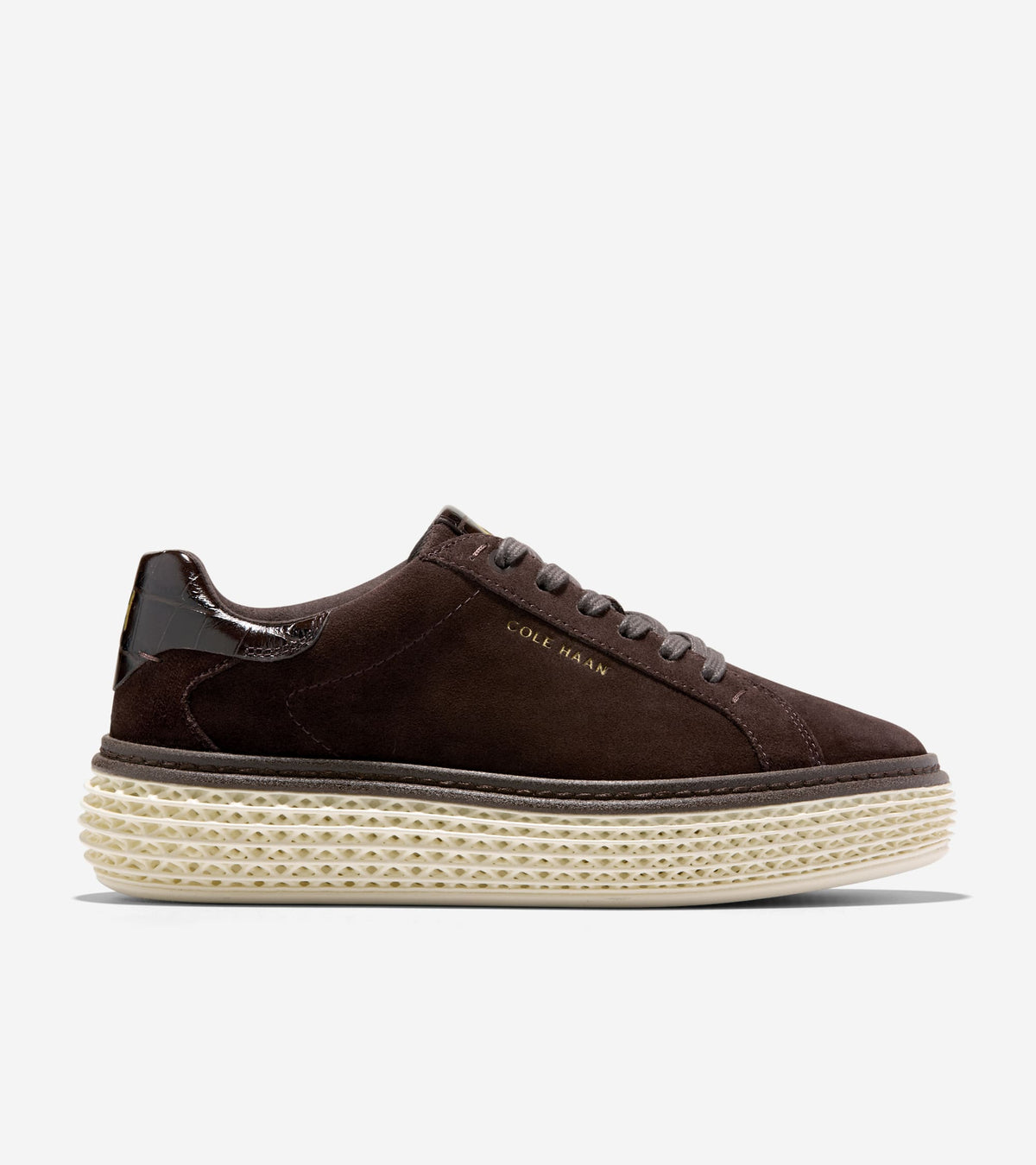 Women's GrandPrø Court SkyWeave™ Sneakers-Dark Chocolate Croc Print