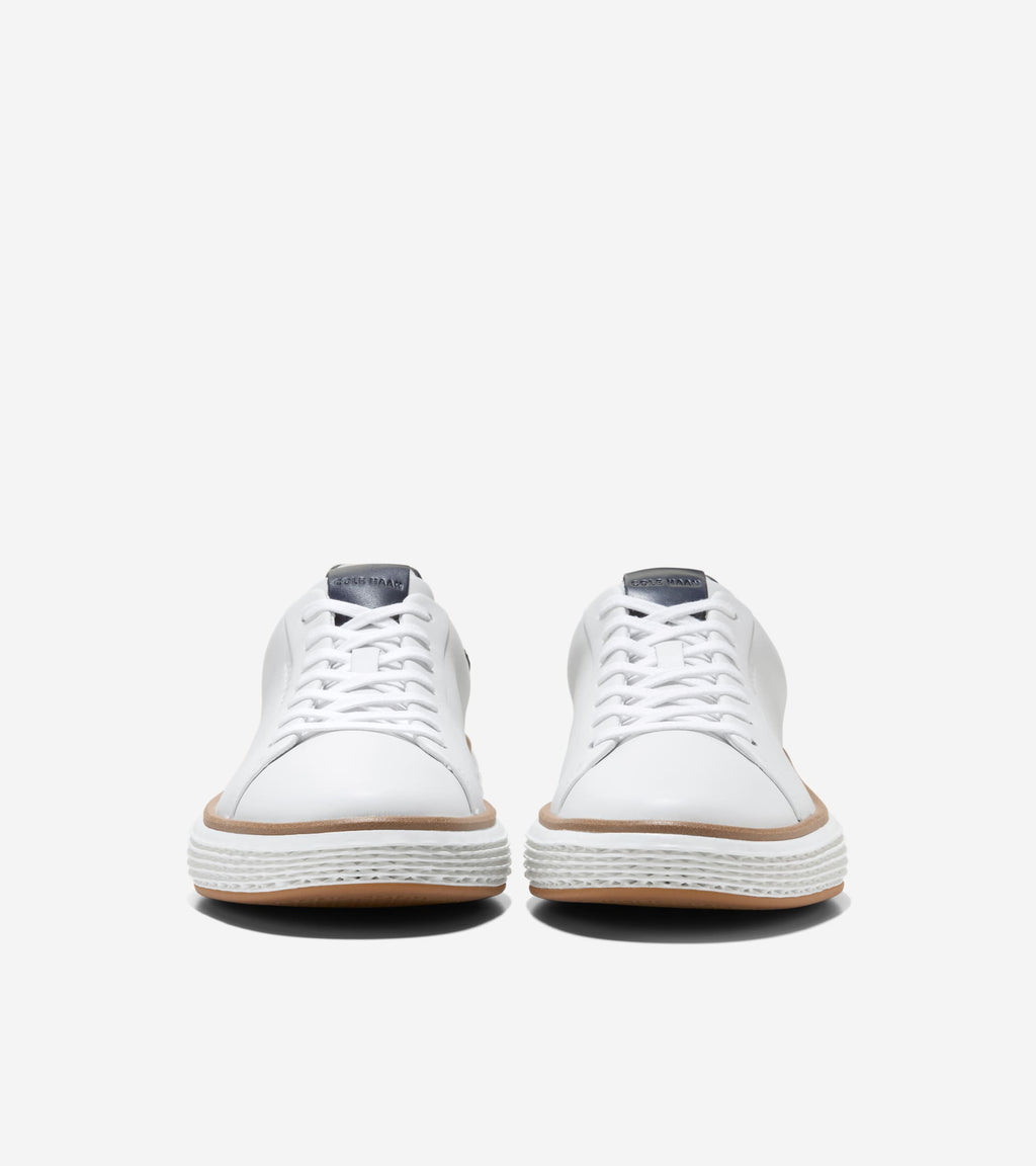 Men's GrandPrø Court SkyWeave™ Sneakers-Optic White-Midnight Moon
