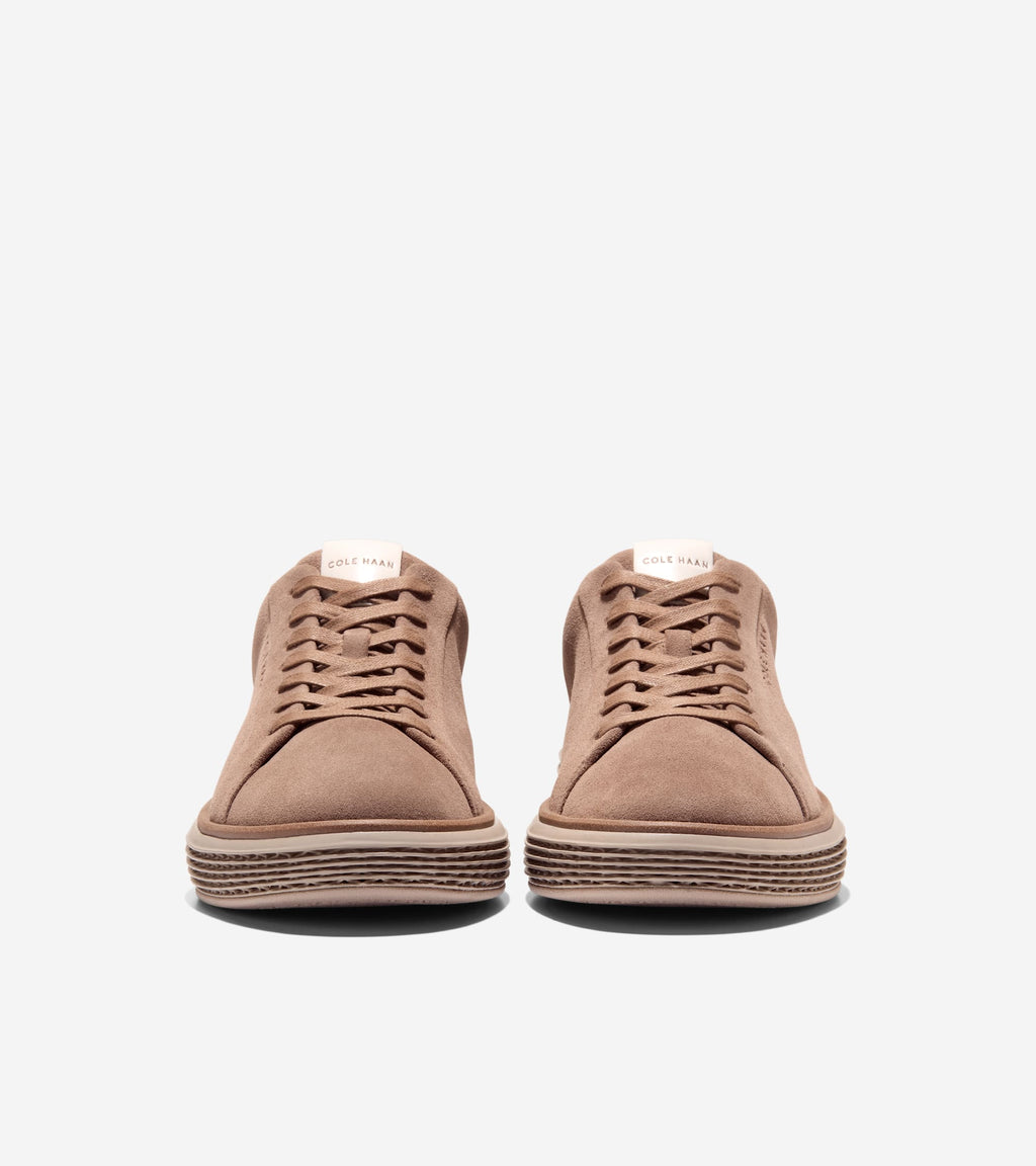 Men's GrandPrø Court SkyWeave™ Sneakers-Light Whiskey-Ivory-Oxford Tan