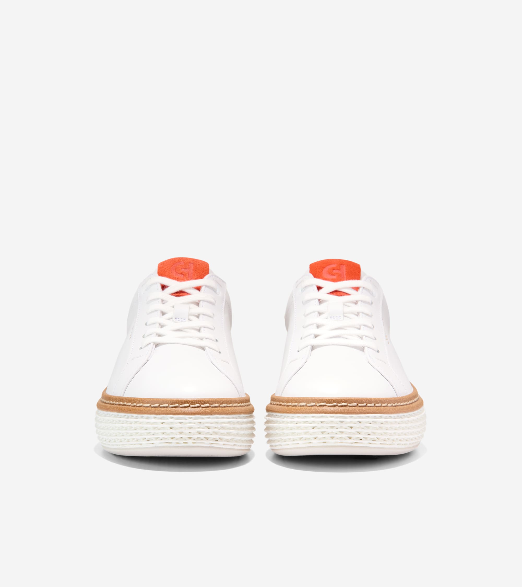 Women's GrandPrø SkyWeave™ Court Sneakers in Red, white | Cole Haan