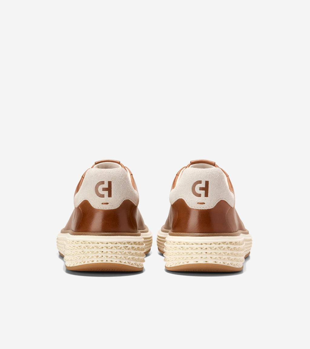 Men's GrandPrø Court SkyWeave™ Sneakers-British Tan-Chocolate-Ivory