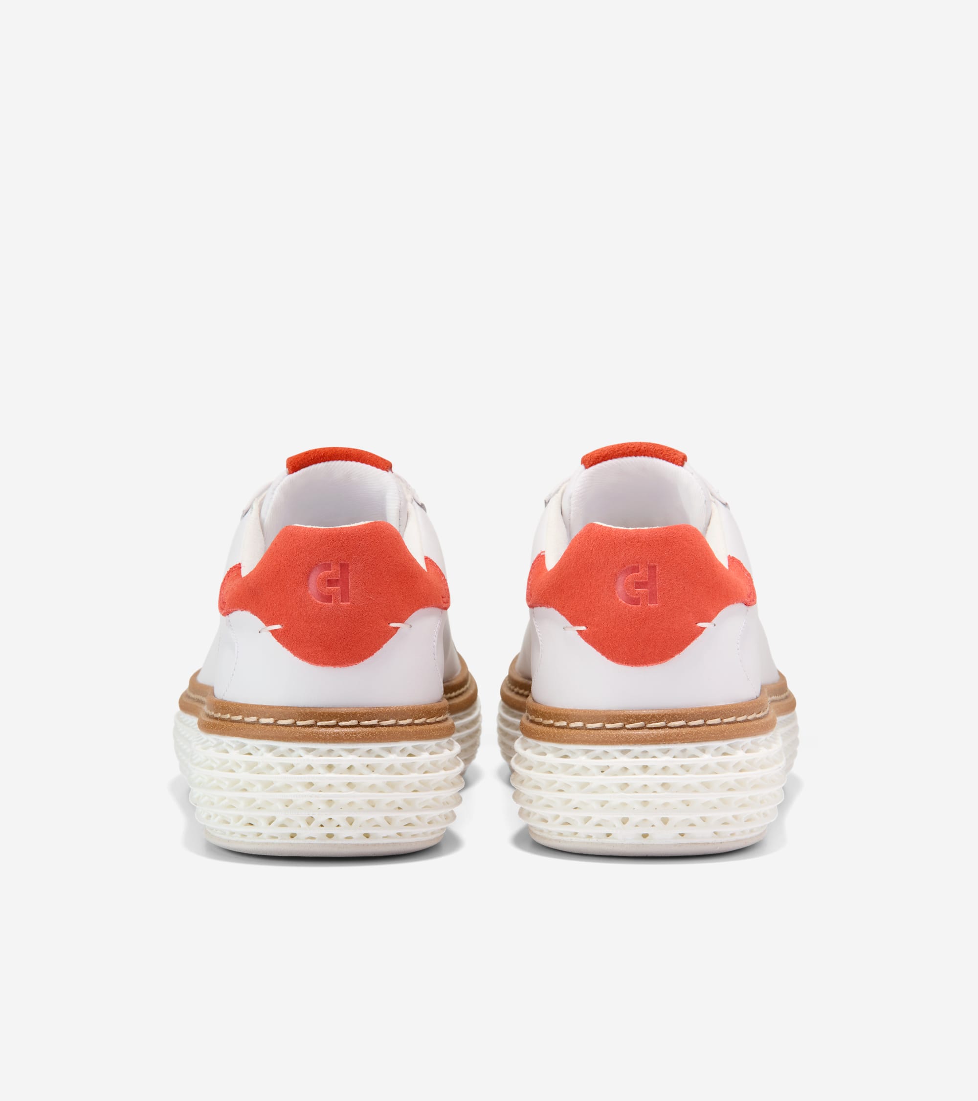Women's GrandPrø SkyWeave™ Court Sneakers in Red, white | Cole Haan