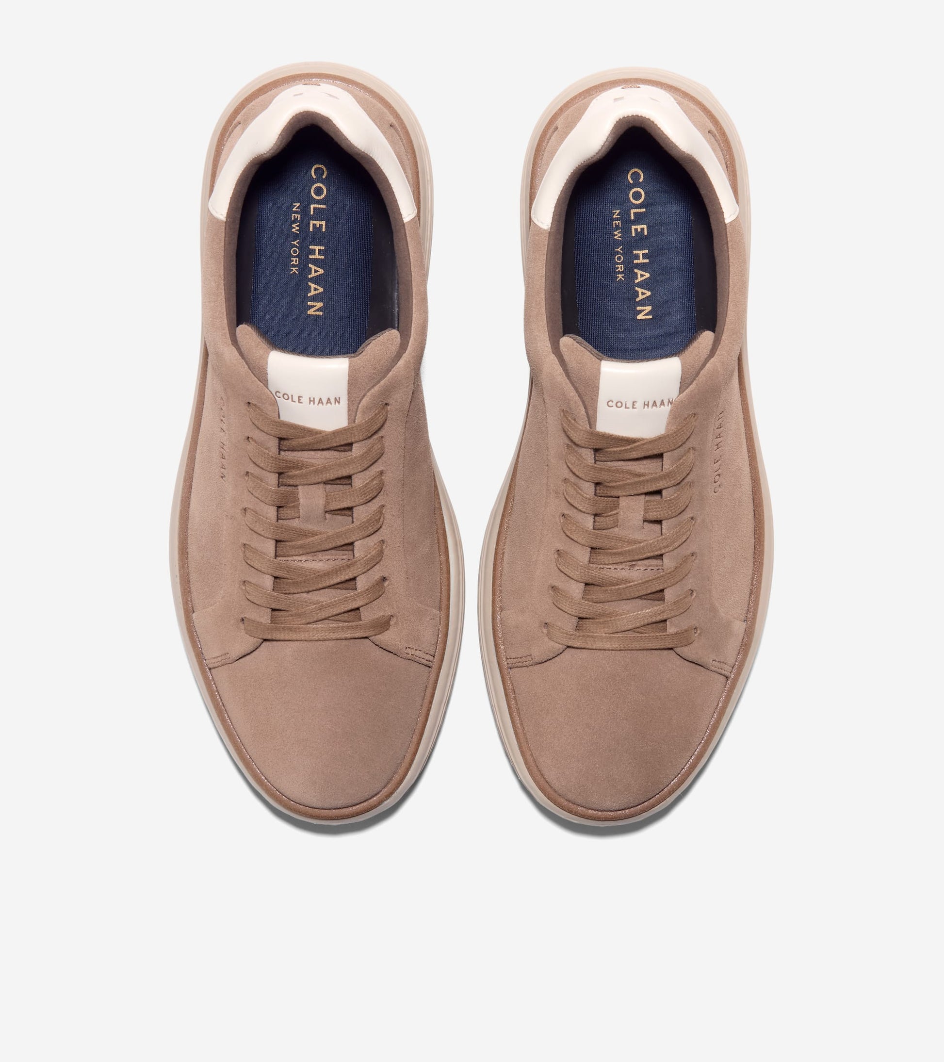 Men's GrandPrø Court SkyWeave™ Sneakers-Light Whiskey-Ivory-Oxford Tan