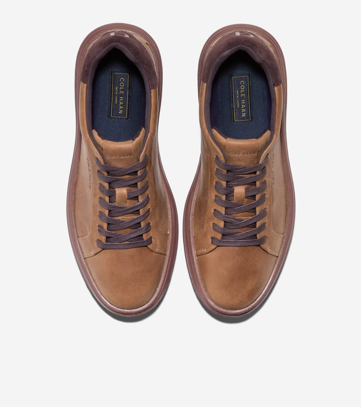 Men's GrandPrø SkyWeave™ Court Sneakers-Dark Chocolate-Spiced Brown