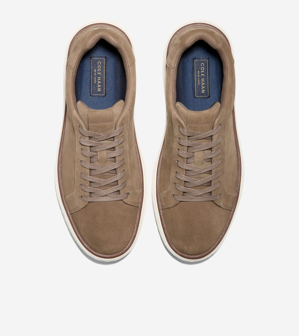 Men's GrandPrø SkyWeave™ Court Sneakers-Truffle-Ivory