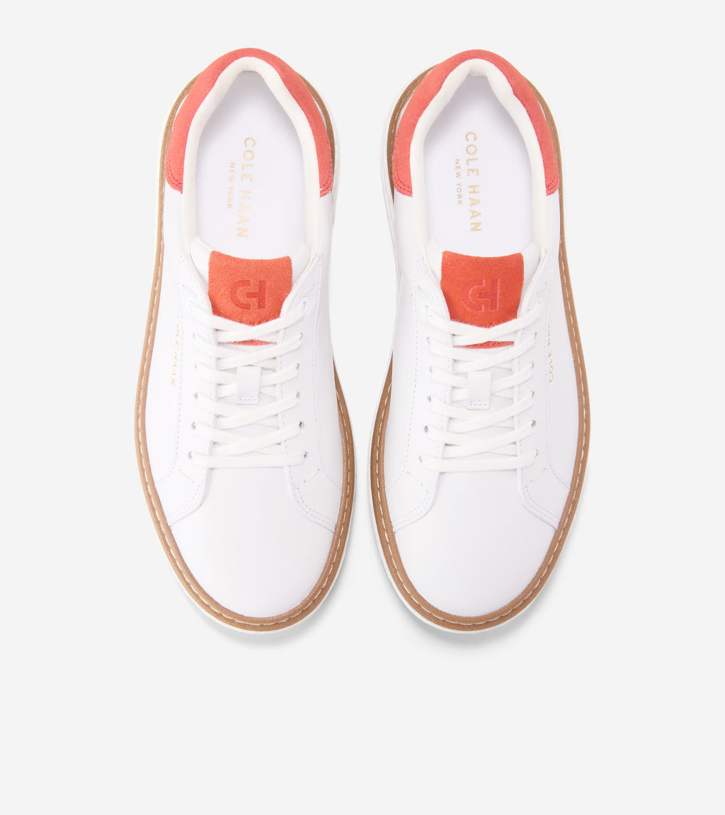 Women's GrandPrø SkyWeave™ Court Sneakers-White-Summer Fig