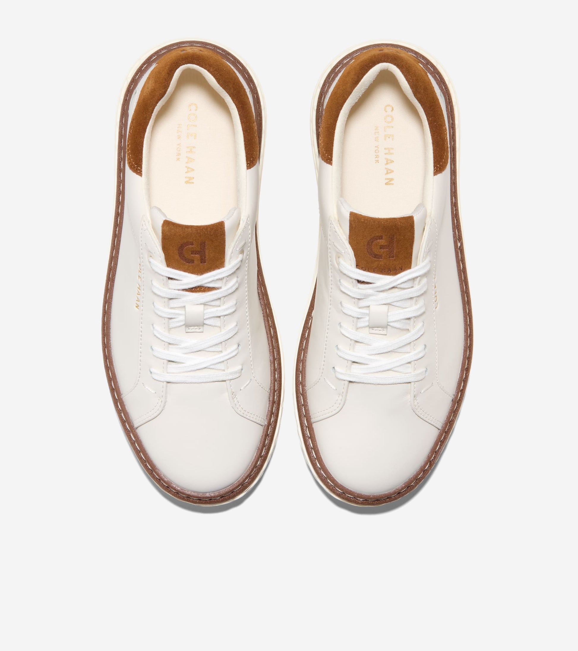Women's GrandPrø SkyWeave™ Court Sneakers-Ivory-Tobacco