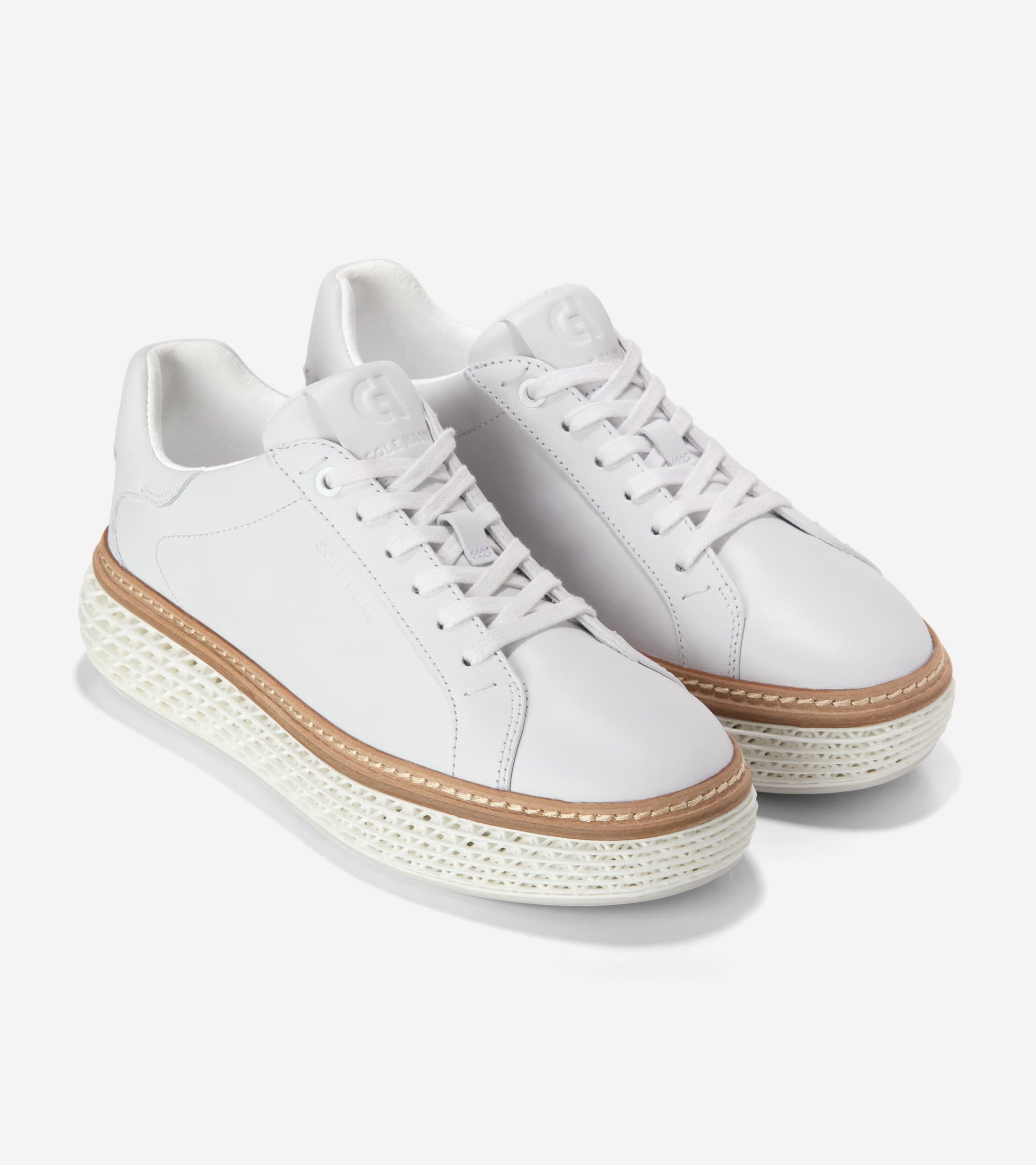 Women's GrandPrø SkyWeave™ Court Sneakers-White