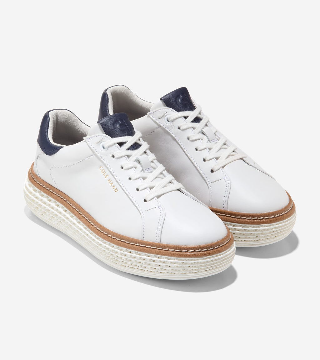 Women's GrandPrø Court SkyWeave™ Sneakers-White-Midnight Moon