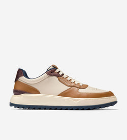 Men's GrandPrø Crossover Golf Shoes-Angora-Golden Honey-Ivory