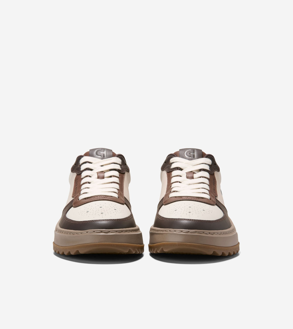 Men's GrandPrø Crossover Golf Shoes-Ivory-Madeira-Irish Coffee
