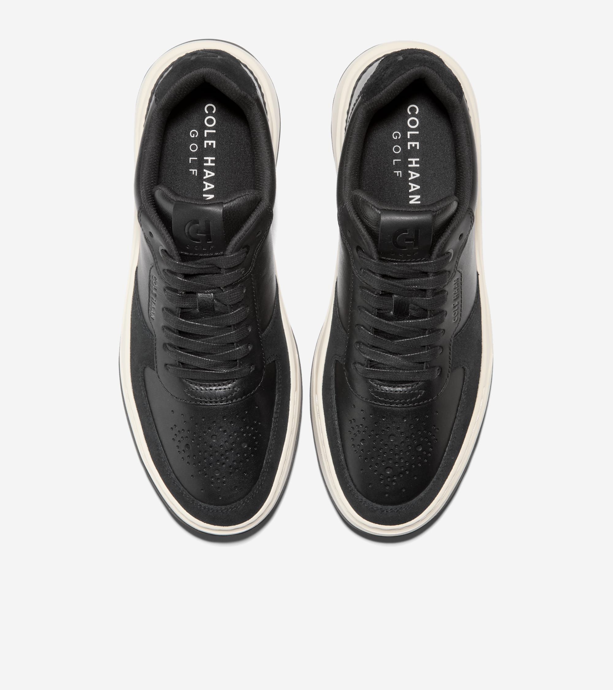 Men's GrandPrø Crossover Waterproof Golf Shoes in Black | Cole Haan