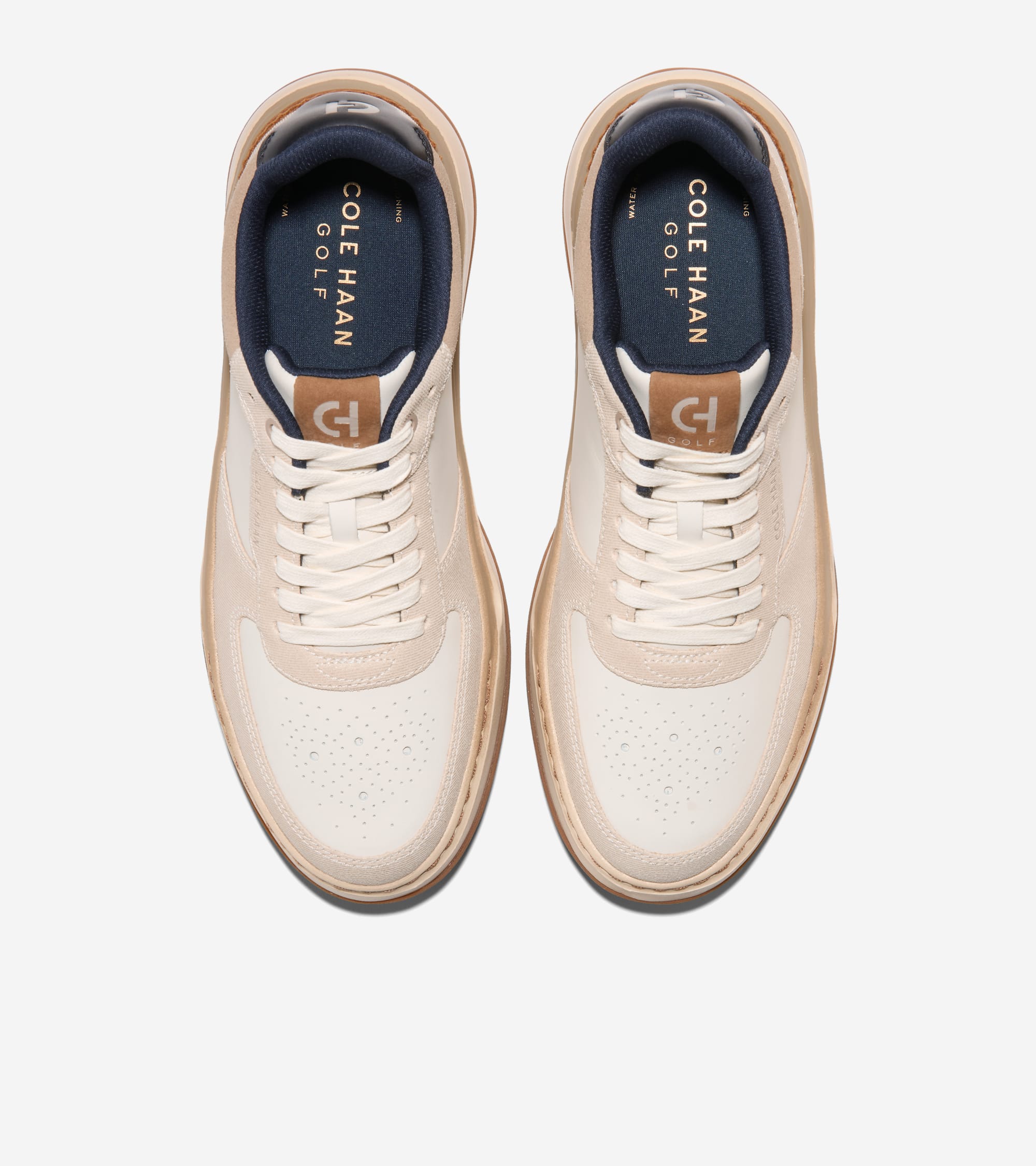 Men's GrandPrø Crossover Golf Shoes in White | Cole Haan