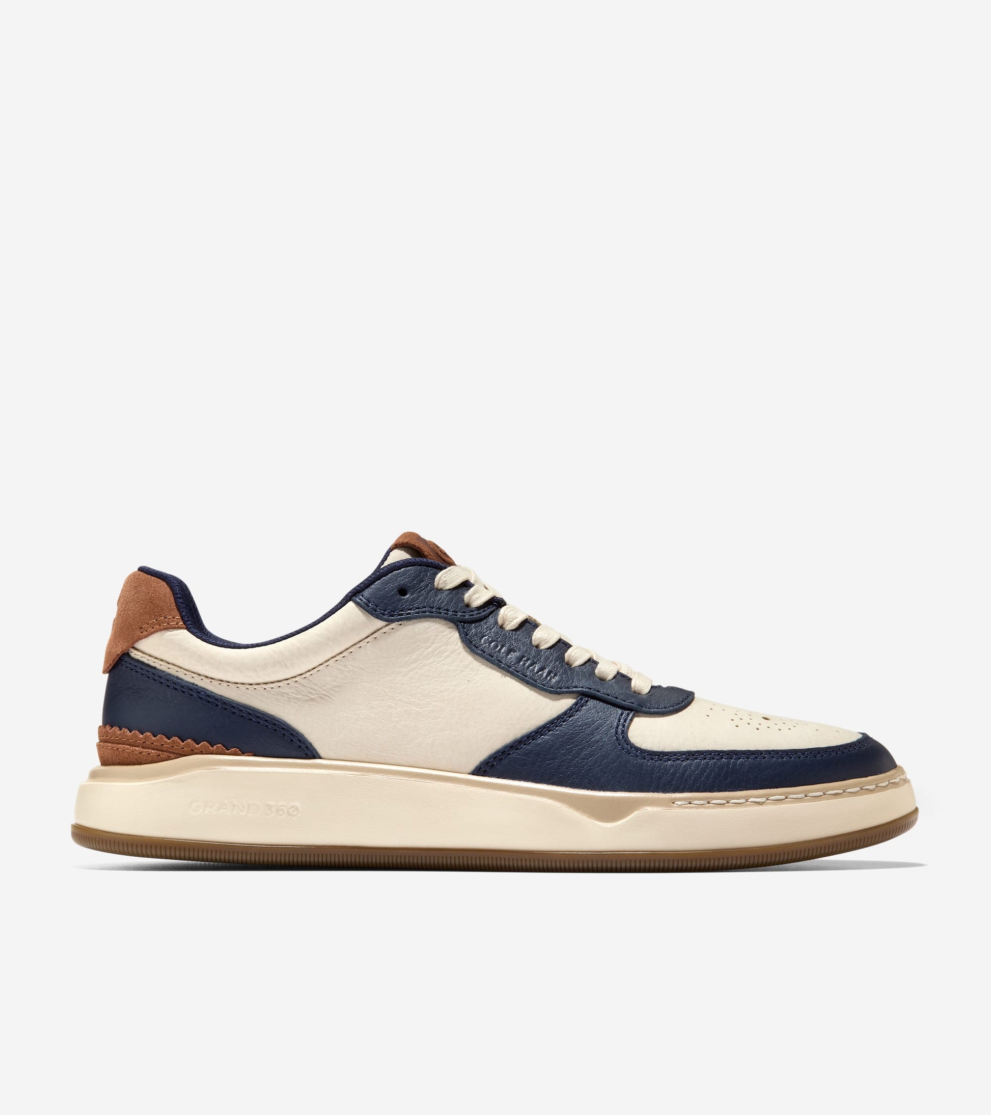 Men's GrandPrø Crossover Sneakers-Angora-Navy Blazer-Ivory
