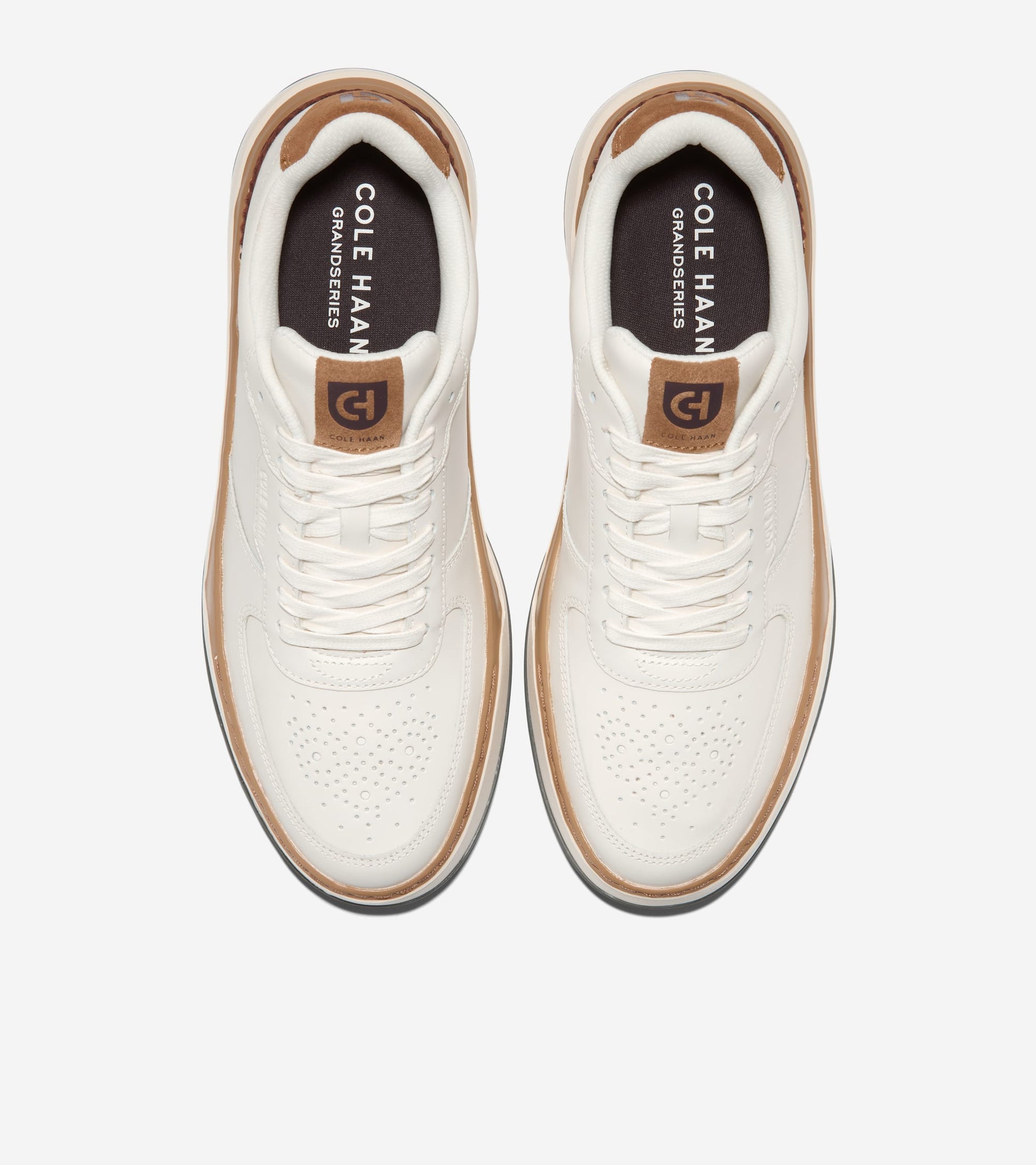 Men's GrandPrø Crossover Sneakers-Ivory-Hickory-Golden Toffee